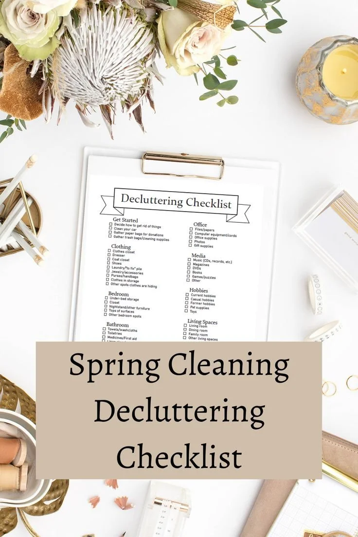 Decluttering Checklist