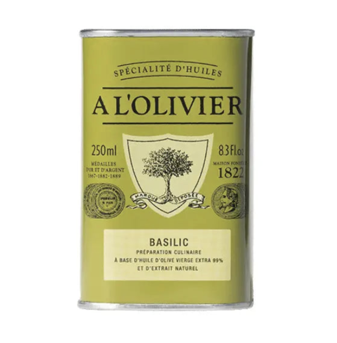 A L'Olivier Basil Olive Oil