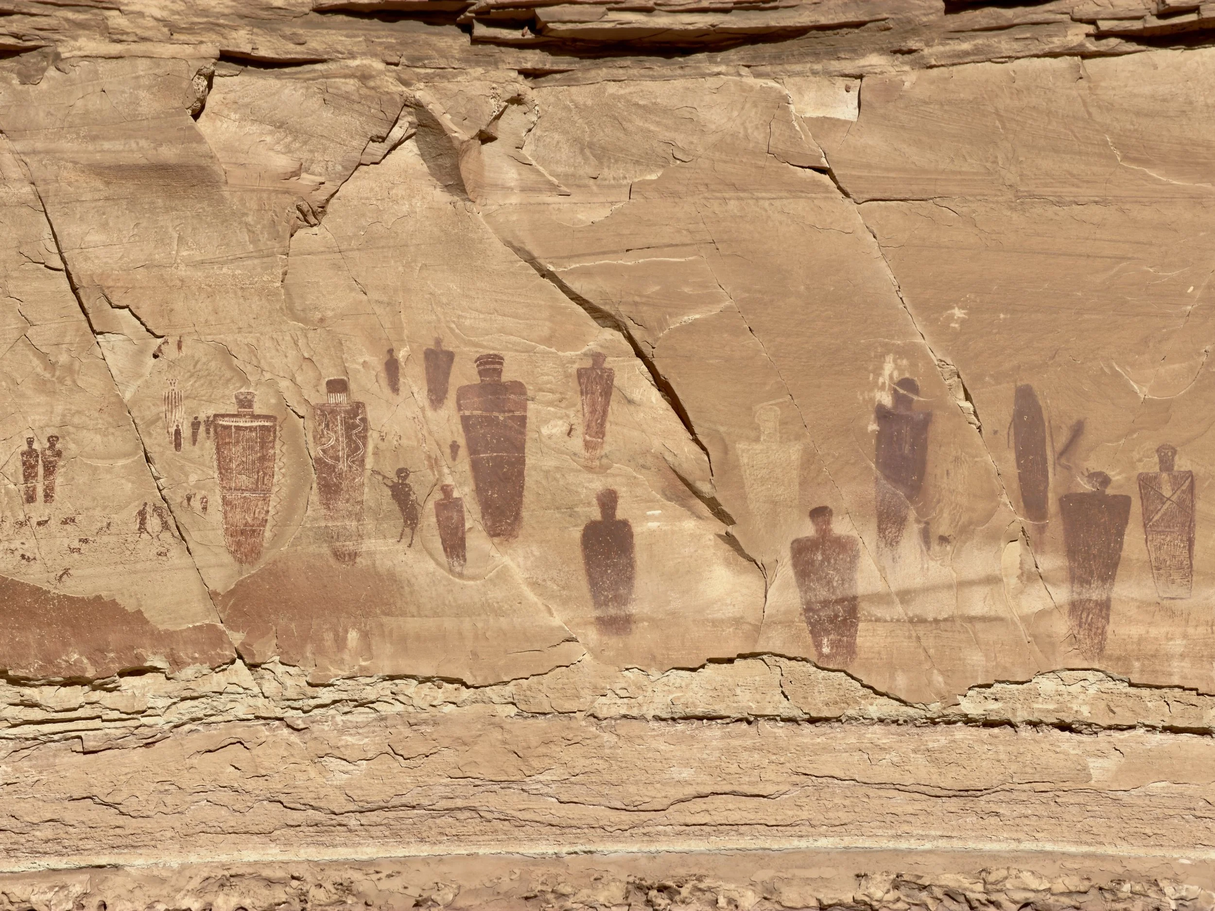 The Great Gallery, Horseshoe Canyon, Canyonlands National Park, Utah