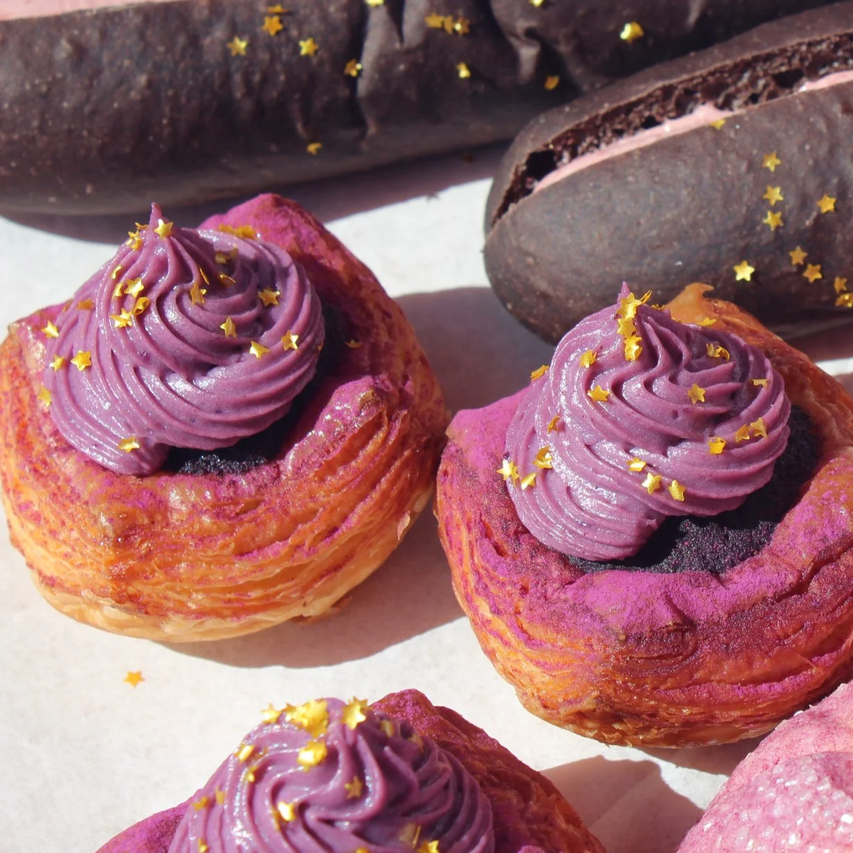 Sweet Potato Almond Danish