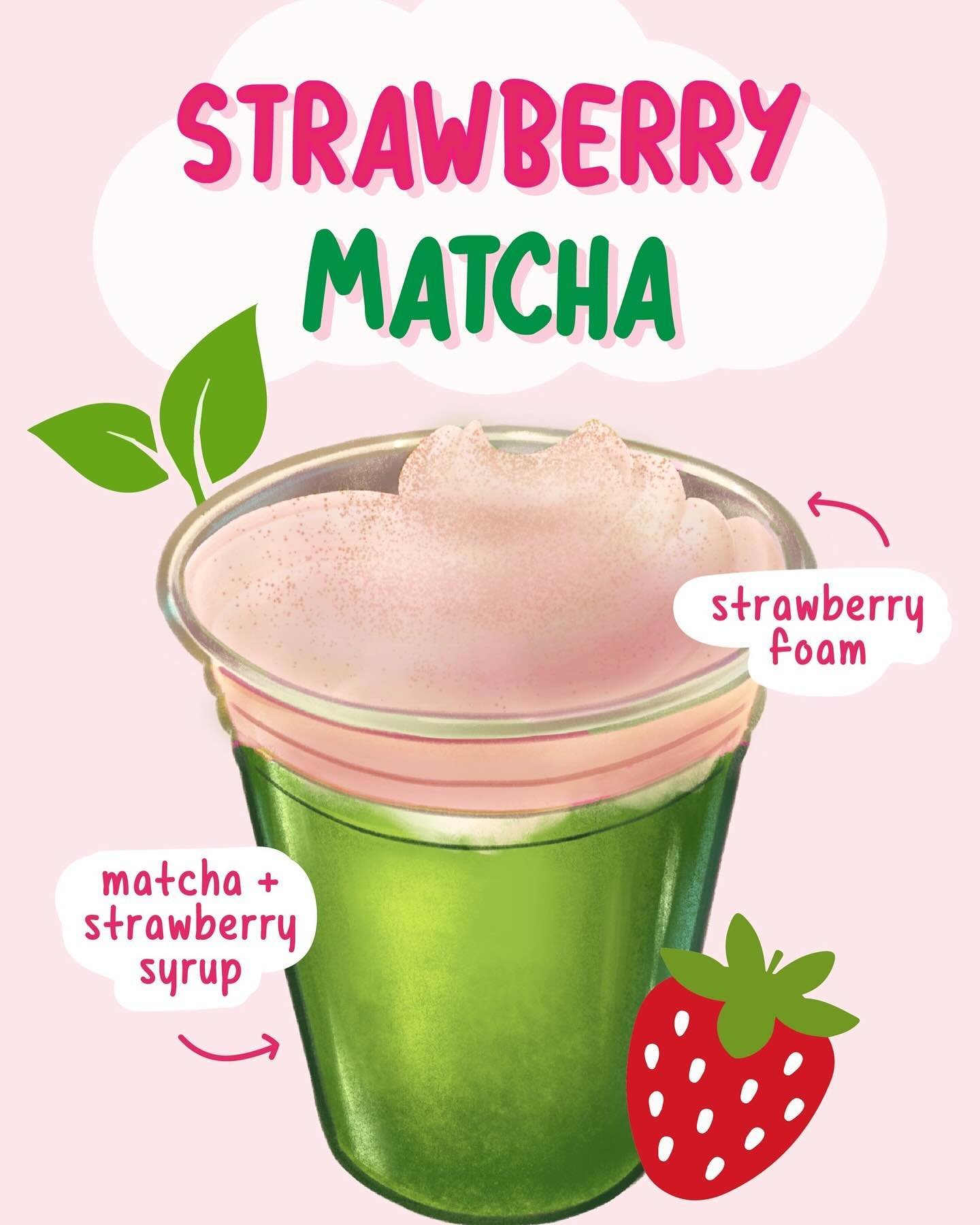 Aloha matcha lover 🙋&zwj;♀️
We have new matcha drink !! 
🍓 Strawberry Matcha 🍵 
&bull;Matcha latte with strawberry syrup and strawberry foam on top!! 
 
Please visit to get new drink 🥤 

#okayamakobohawaii #okayamakobohonolulu #matcha #matchalatt