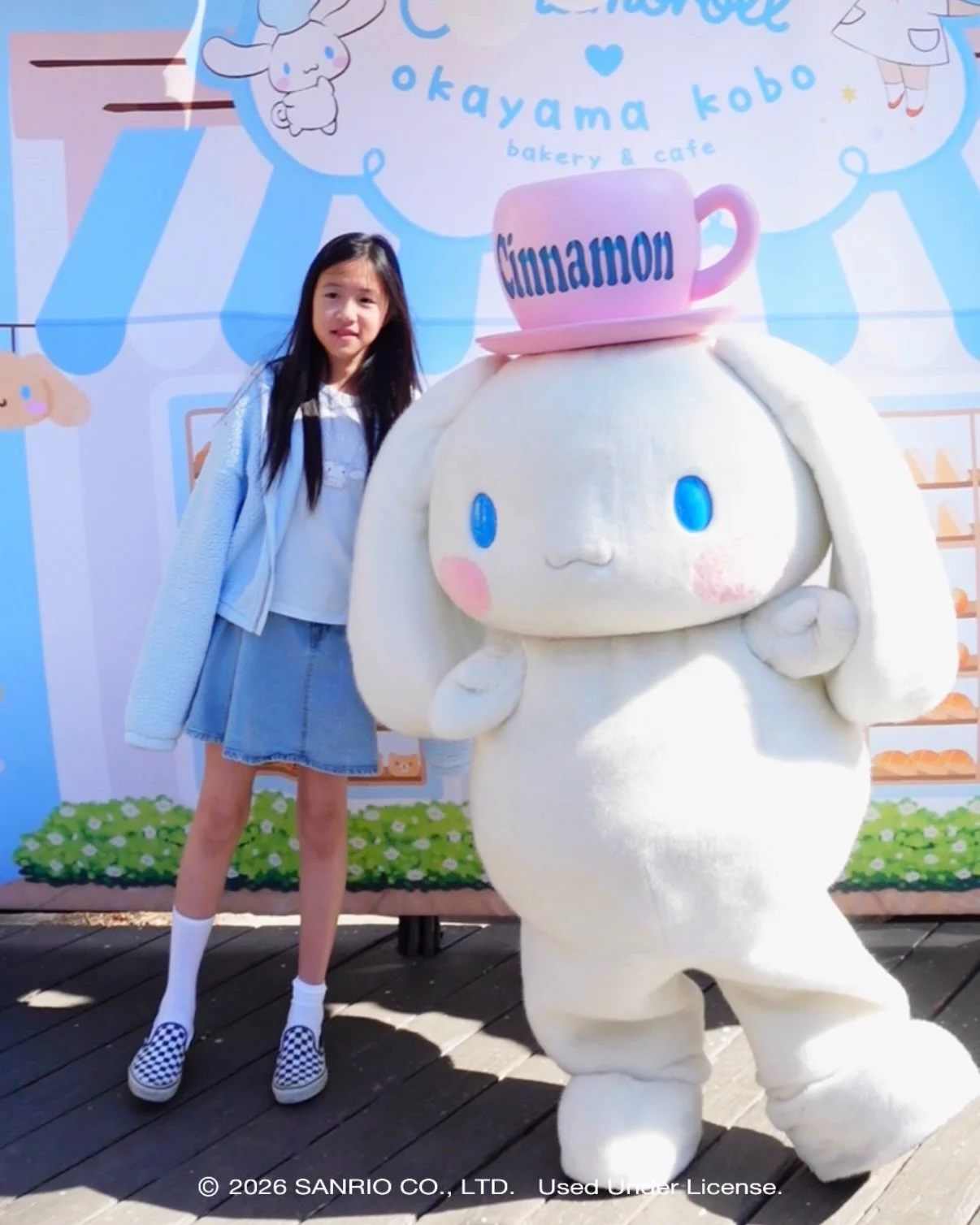 Thank you so much to everyone who came out to our @OfficialCinnamoroll meet &amp; greet! 

It made us so happy to see everyone smiling and having such a wonderful time enjoying the event together. Your energy made the day extra special! 🩵✨

We have 