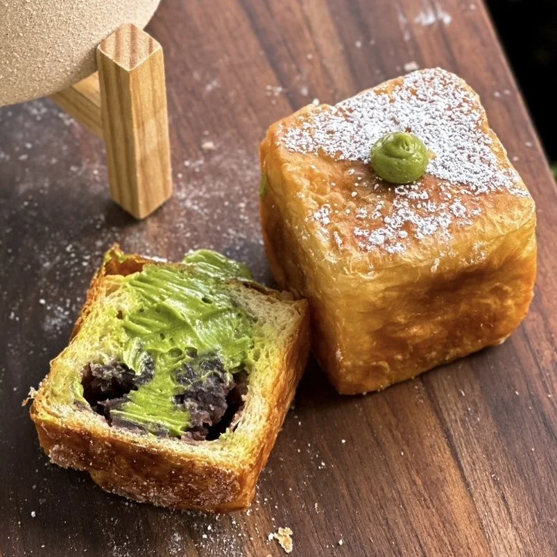 Matcha Red Bean Cube