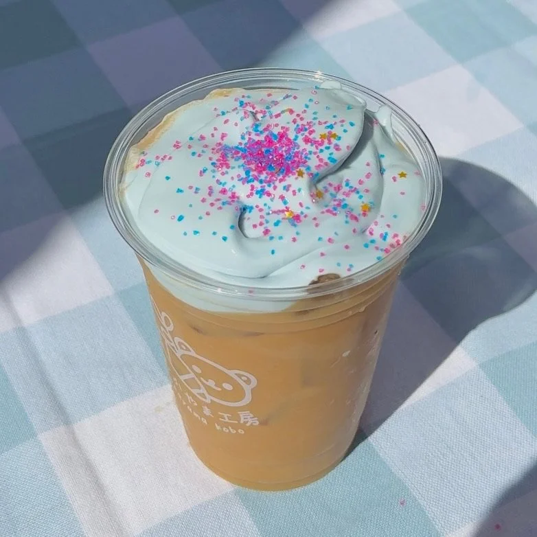 Cinnamoroll Blueberry White Chocolate Coldbrew