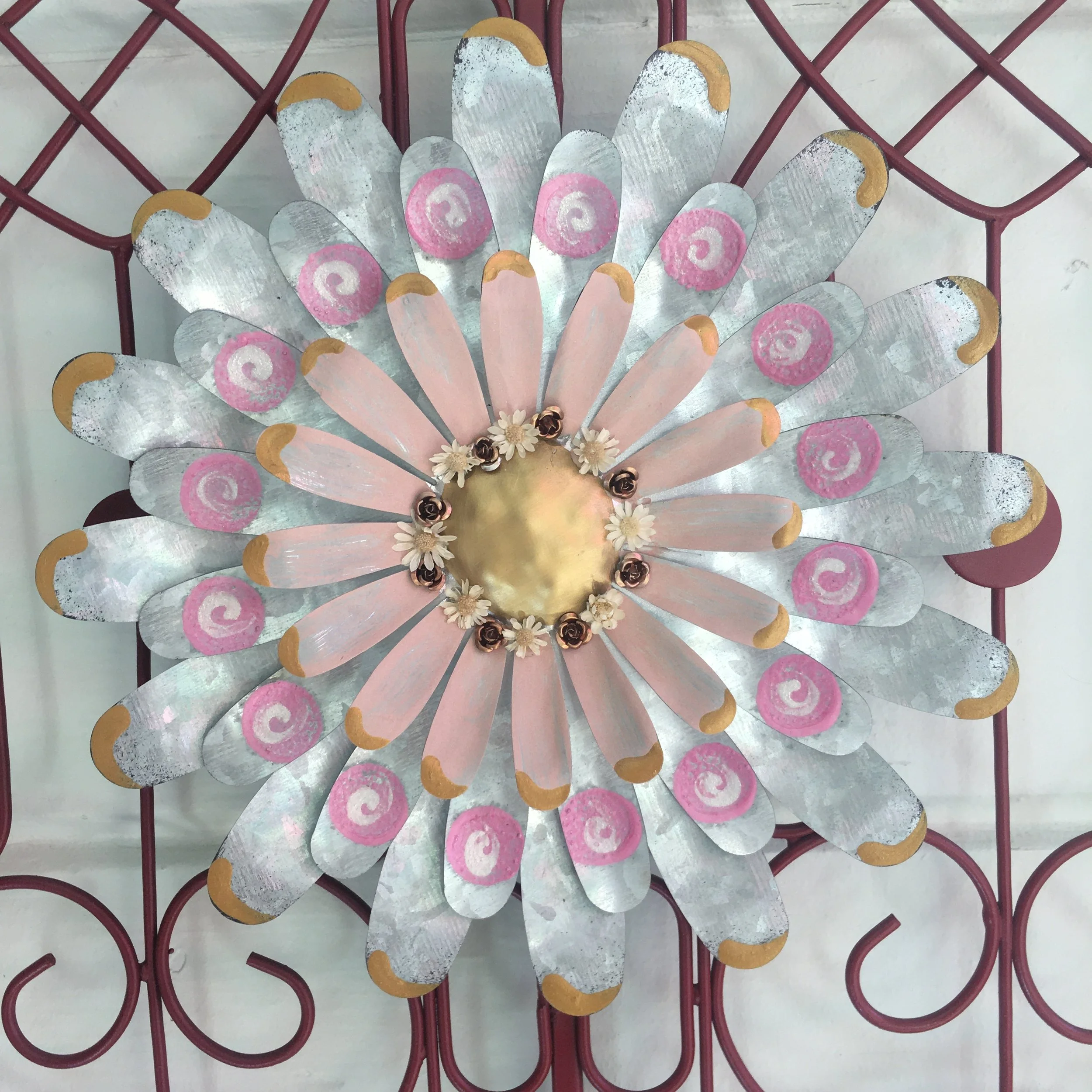 Arch Burgundy with Pink Flower.JPG