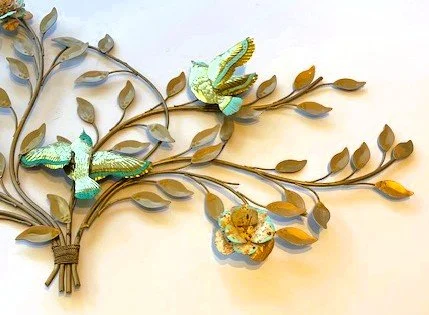 chickadee 2 birds & flower.JPG