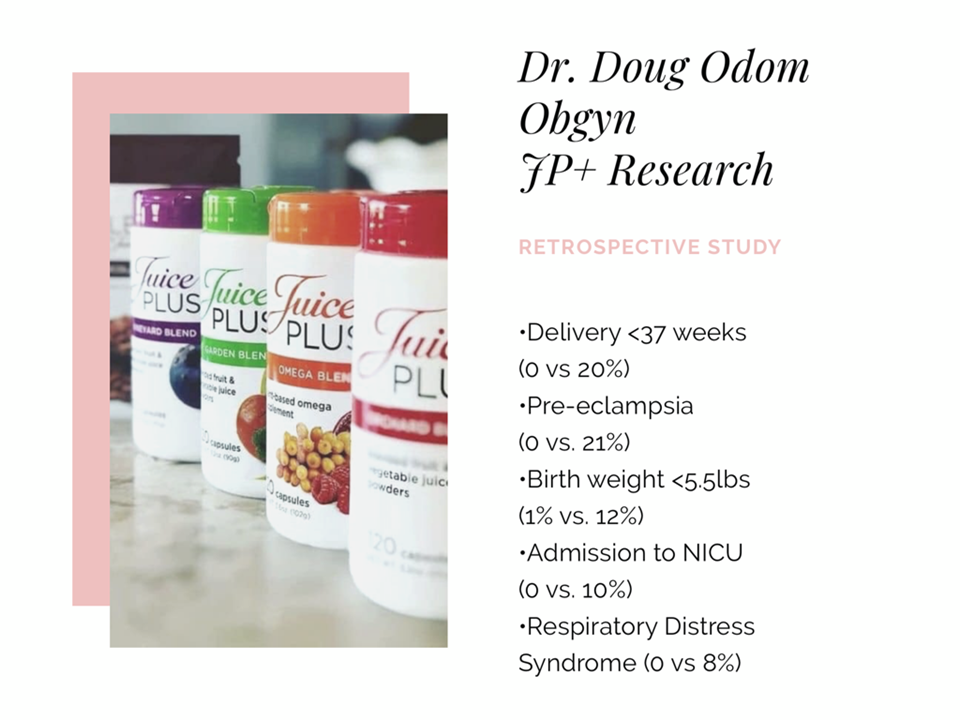 Juice Plus + — St. Joseph Obstetrics and Gynecology