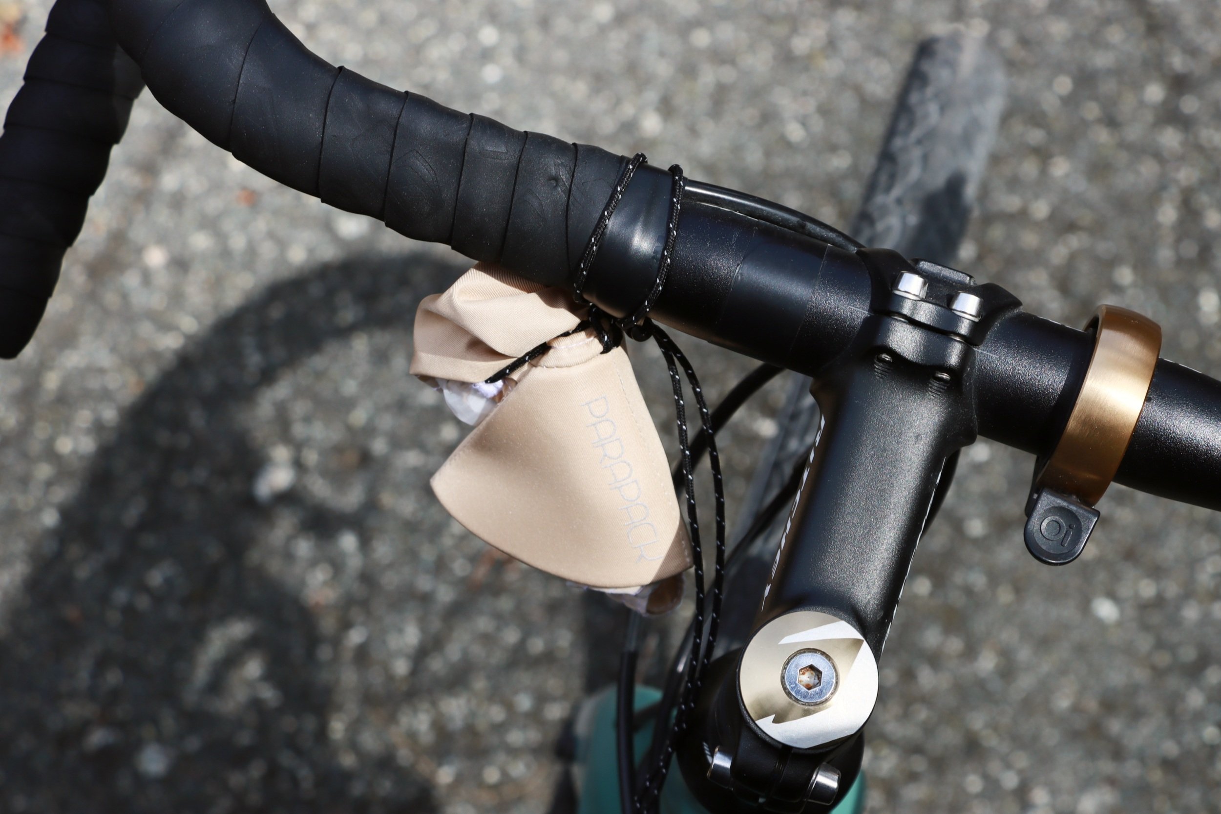 Attach P-CAP to handle bar when not in use!