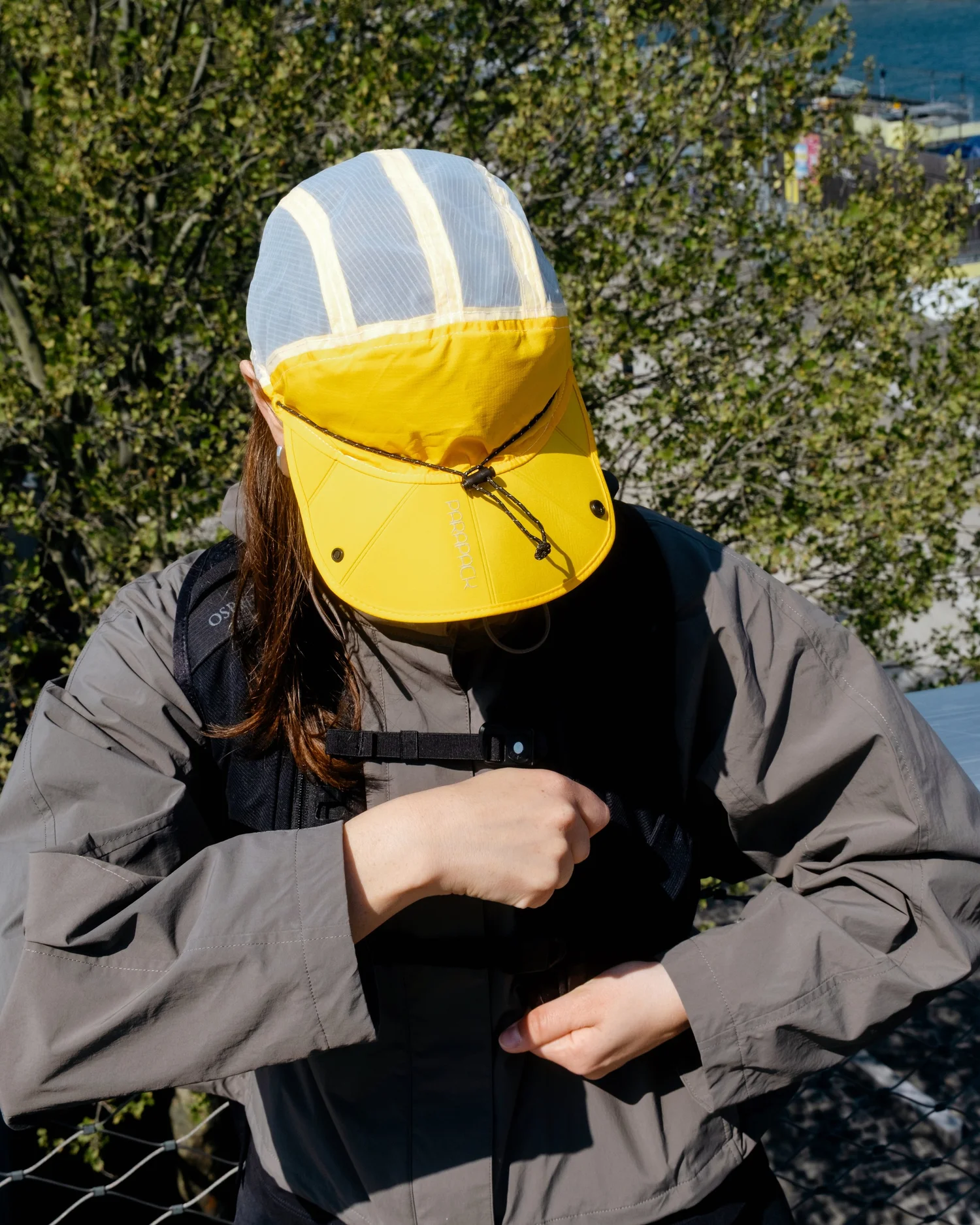 【teruuuu 】 PARAPACK P-CAP LITE Sky B Parapack P-Cap Lite | Ultra-lightweight packable headwear