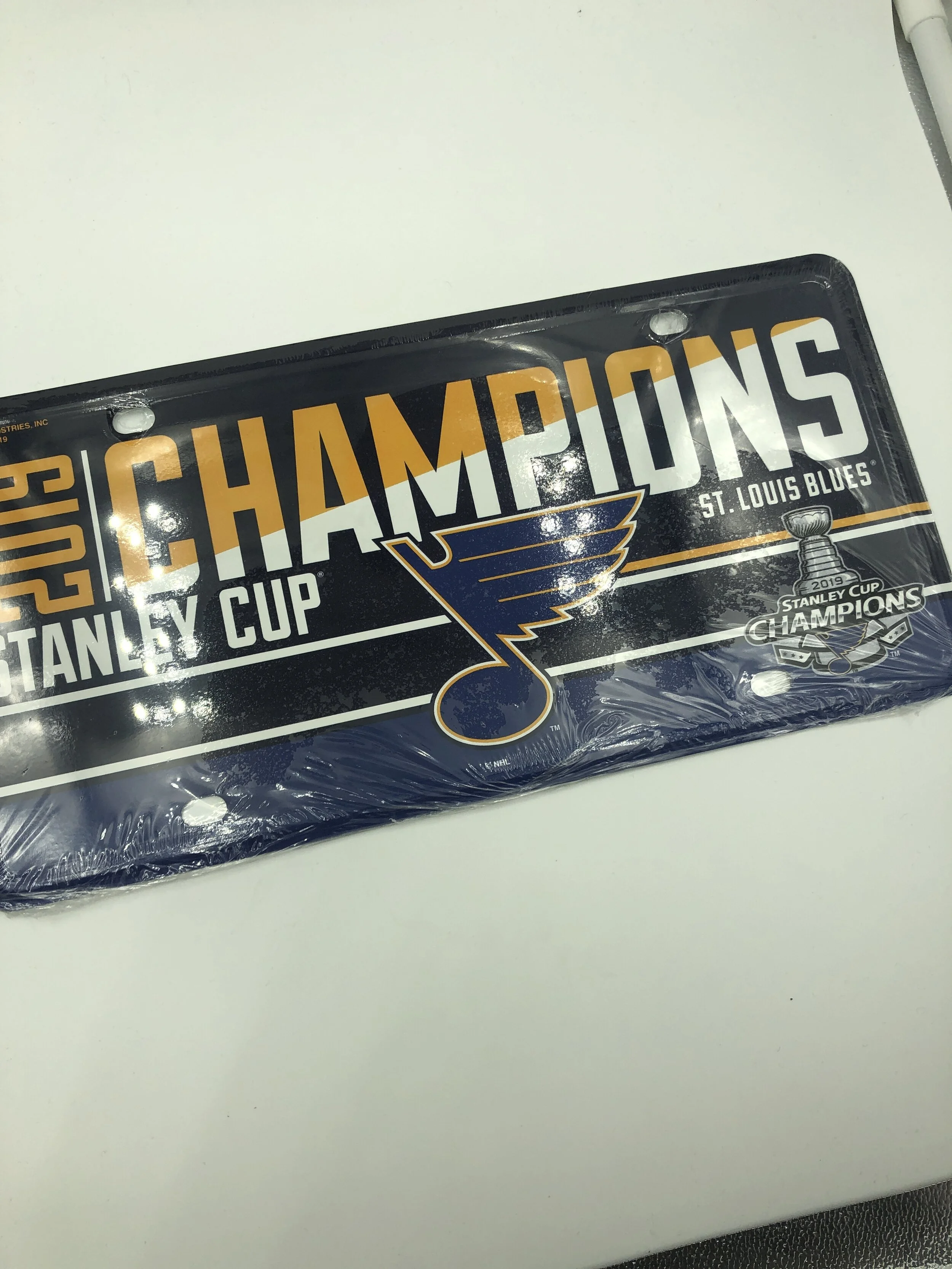 2019 Stanley Cup Champions Blues Note 