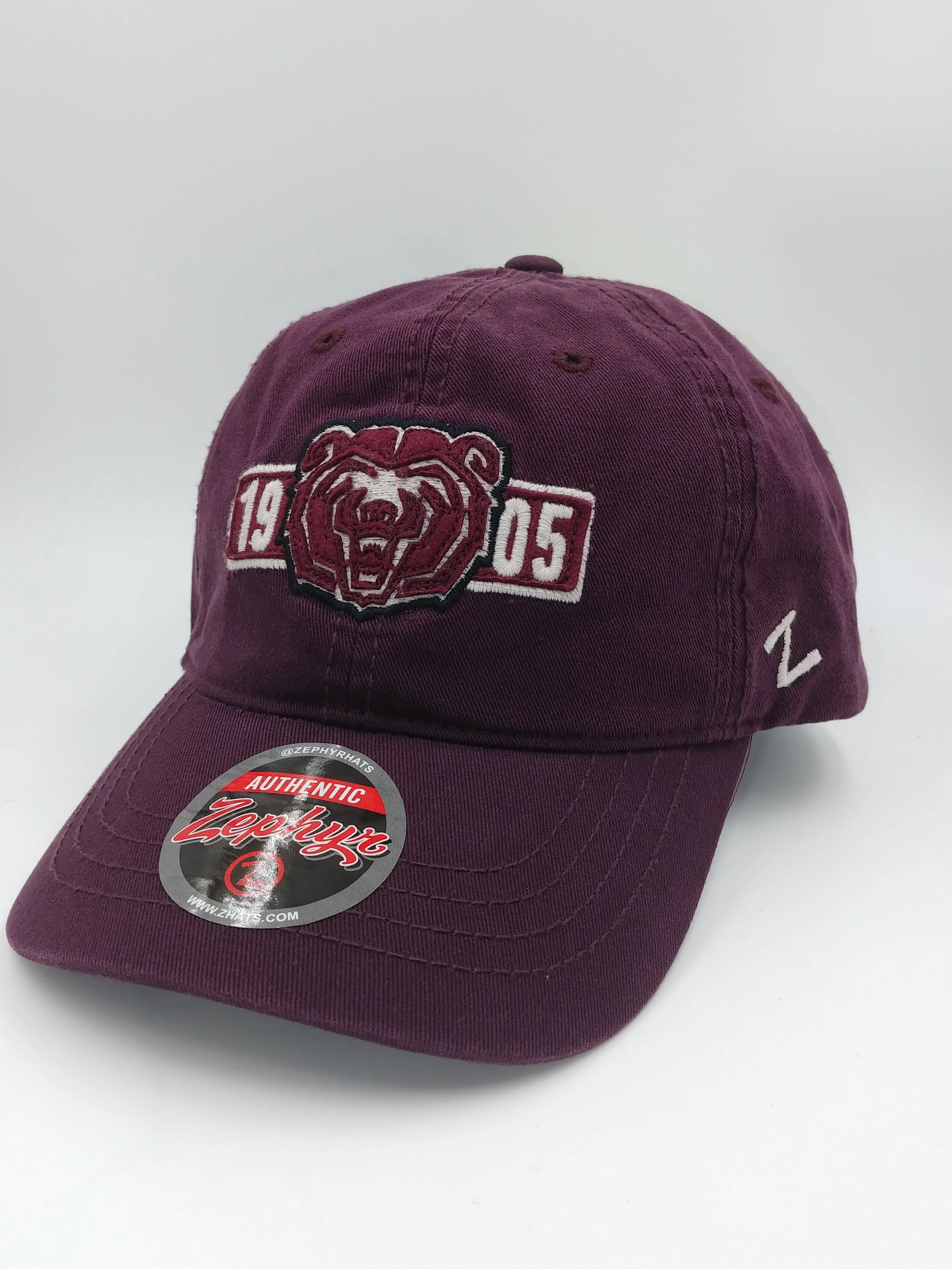 Missouri State Maroon 1905 Bear Logo 