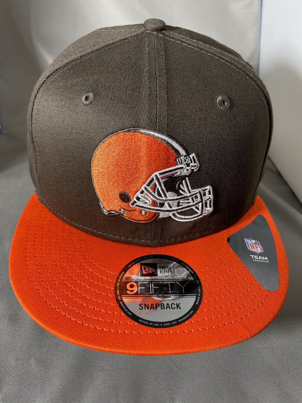 Cleveland Browns Snapback Retro Vintage Logo Cap Hat Brown
