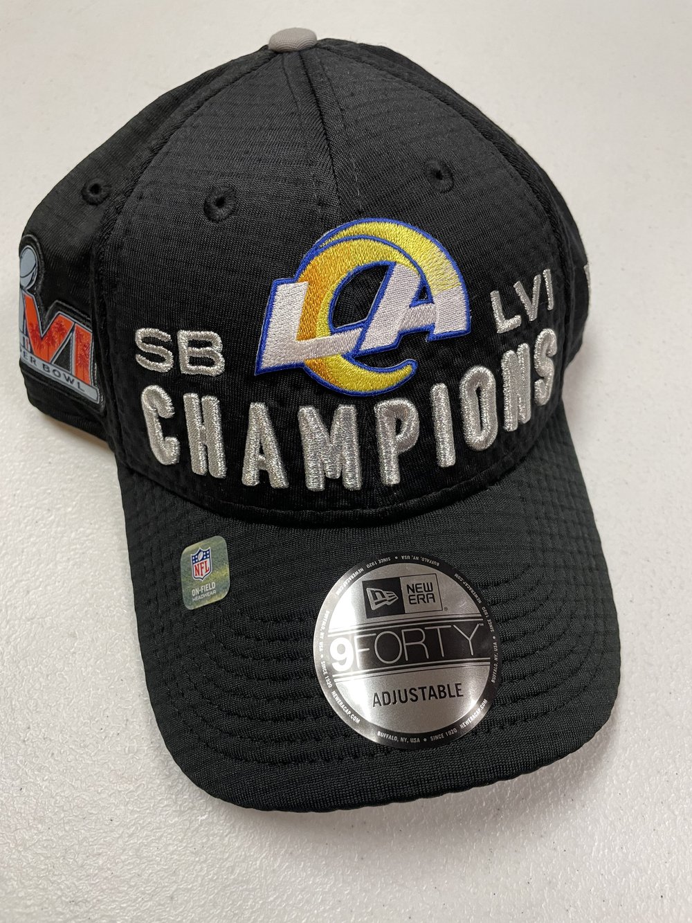 LA Rams Super bowl Champions New Era On Field Cap adjustable — Hats N Stuff