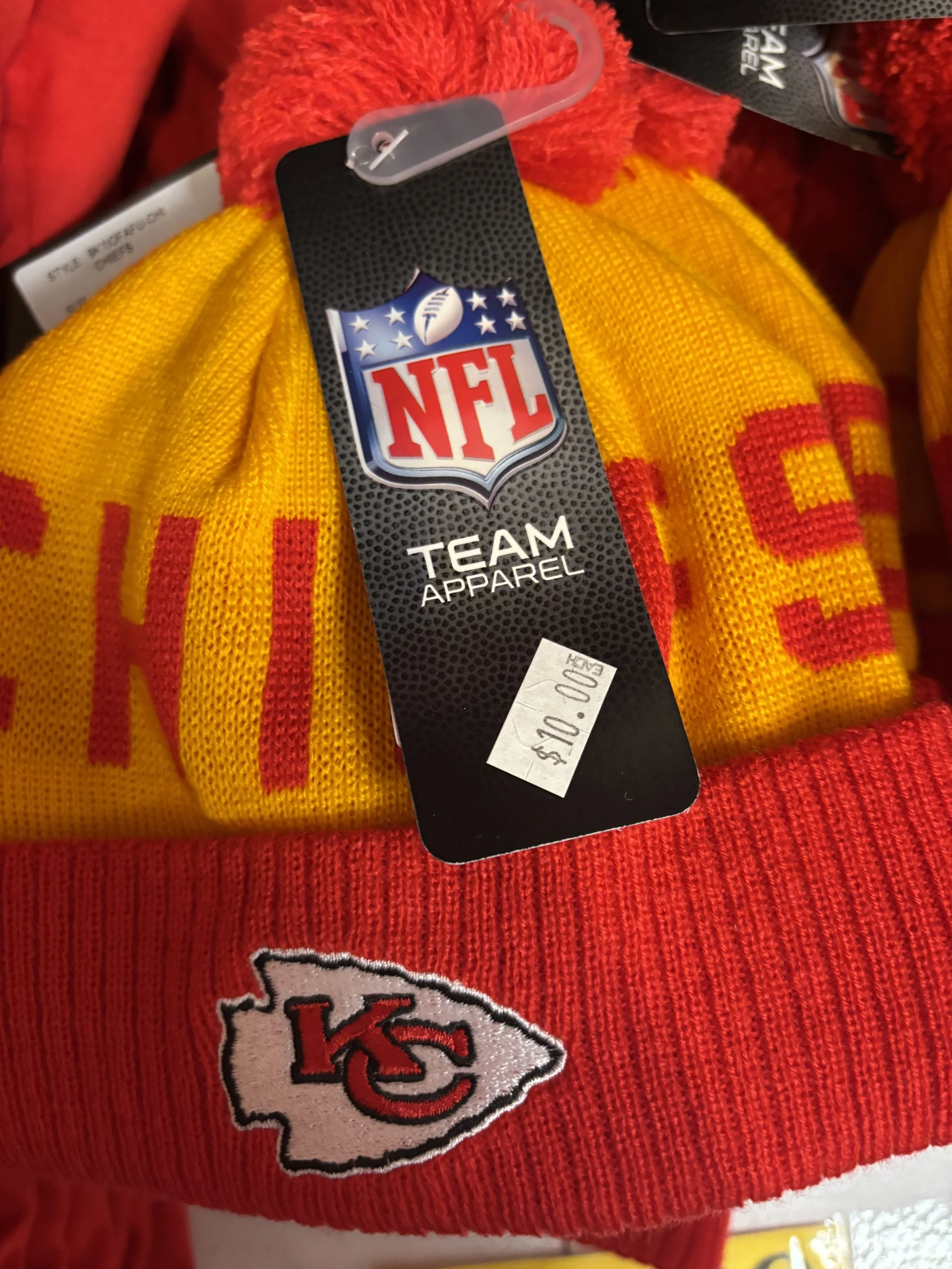 Kansas City Chiefs YOUTH knit Beanie