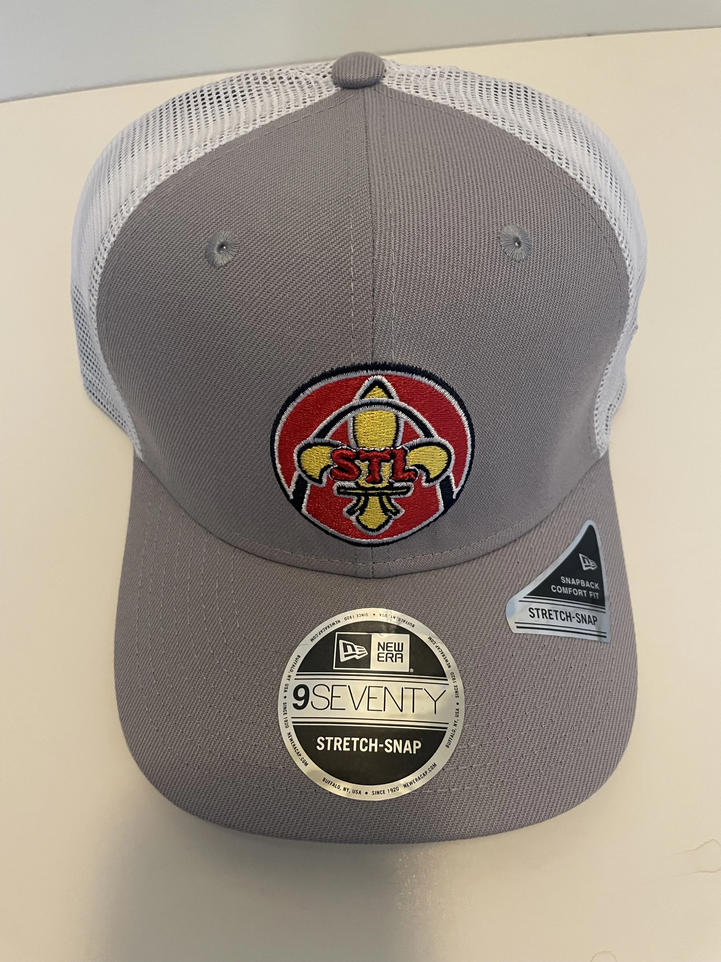 ST LOUIS SNAPBACK MESH BACK  FLEUR DE LIS