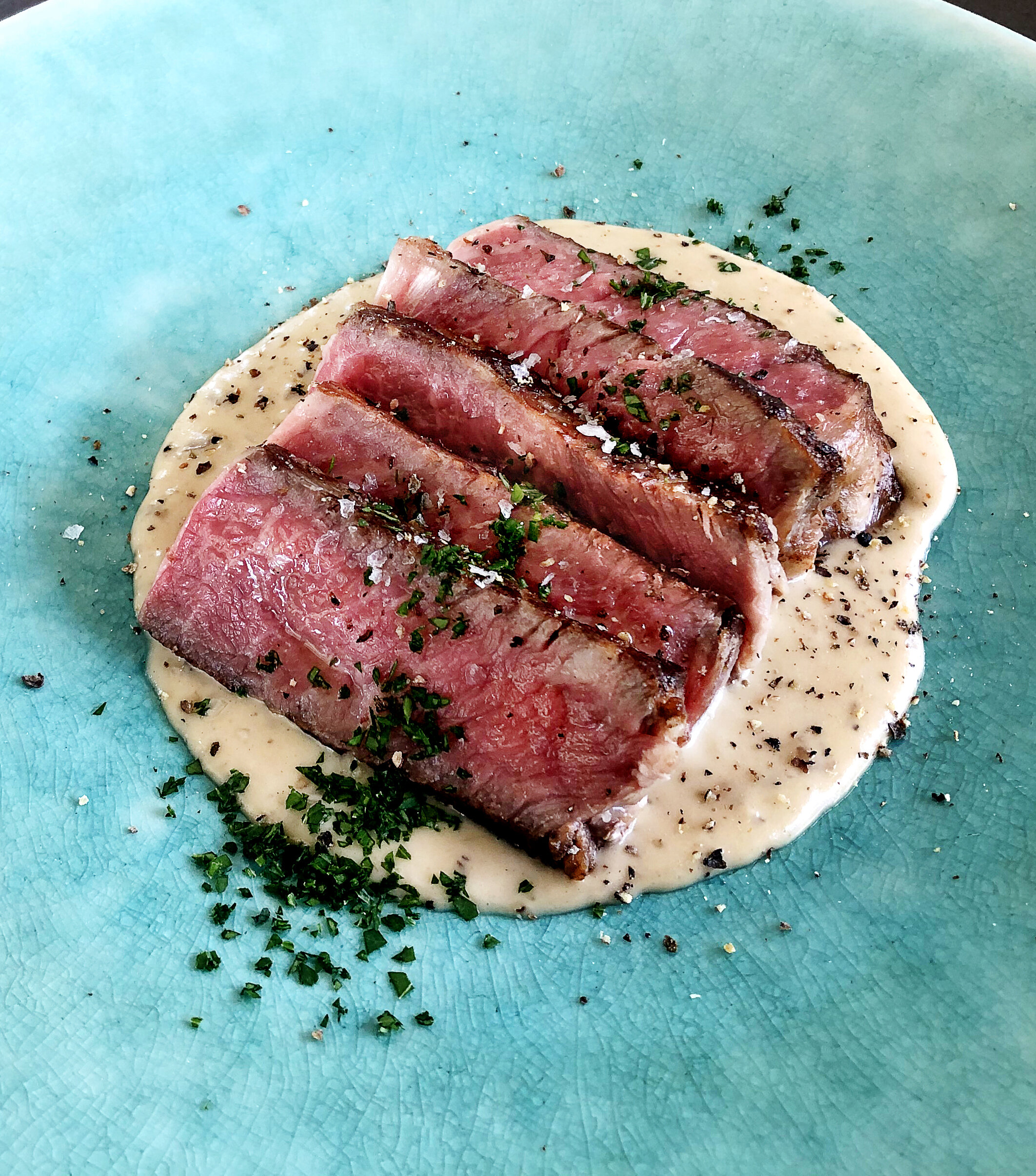 Steak Frites & Frisée Salad