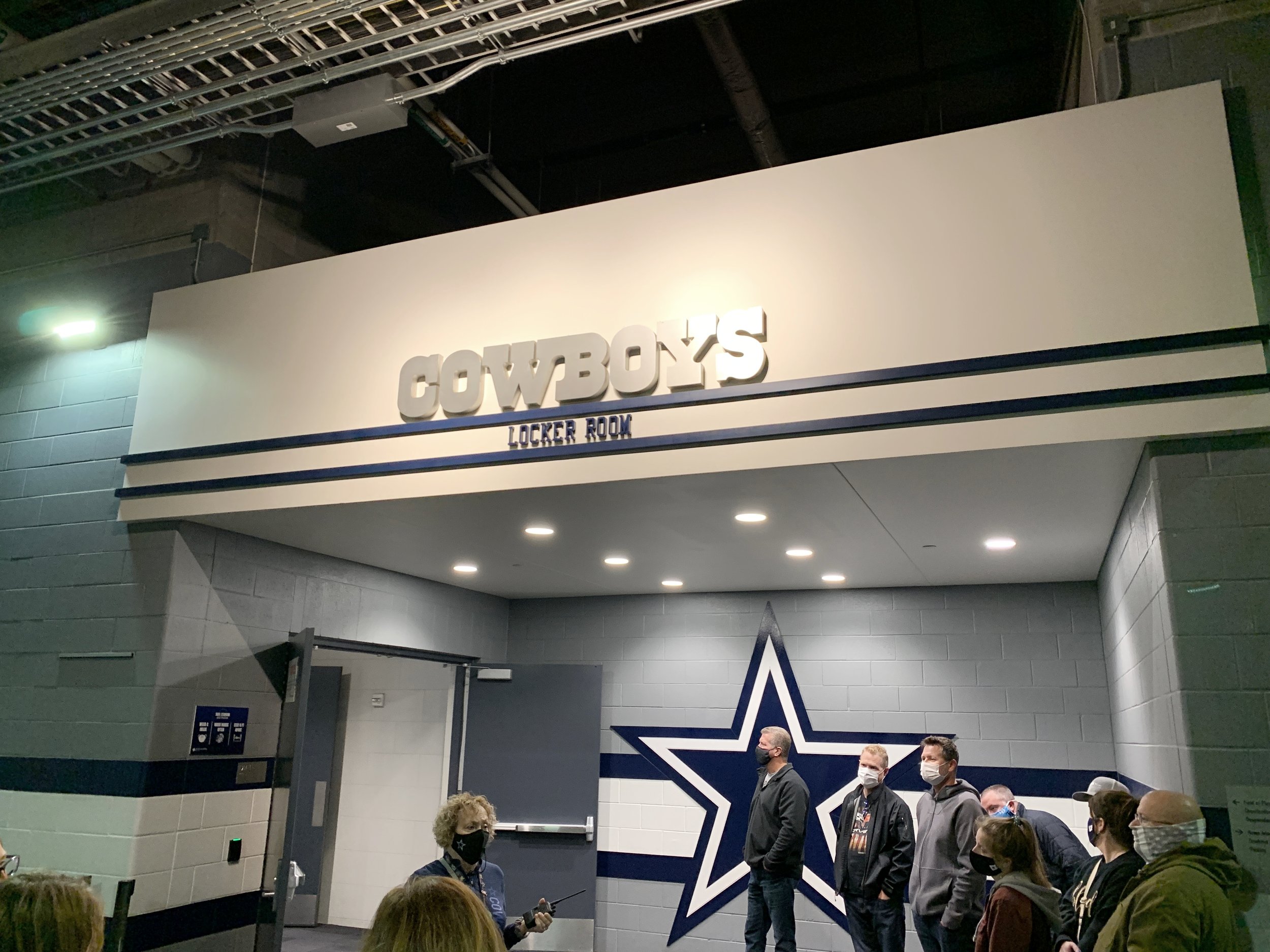 Dallas Cowboys Locker Room