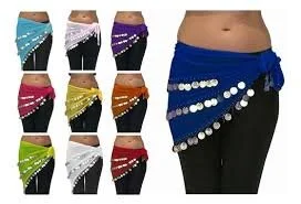 Triangle Belly Dance Hip Scarves