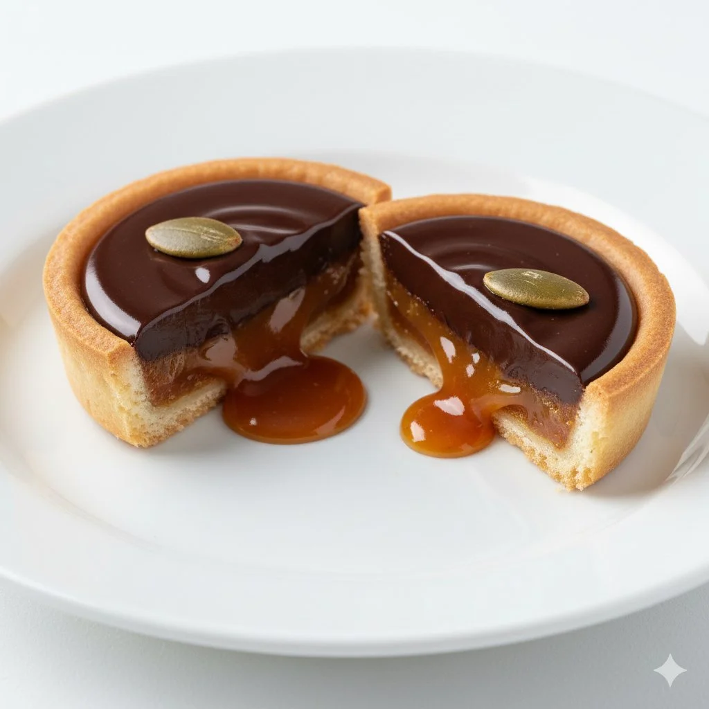 pumpkin caramel chocolate tart open.jpeg