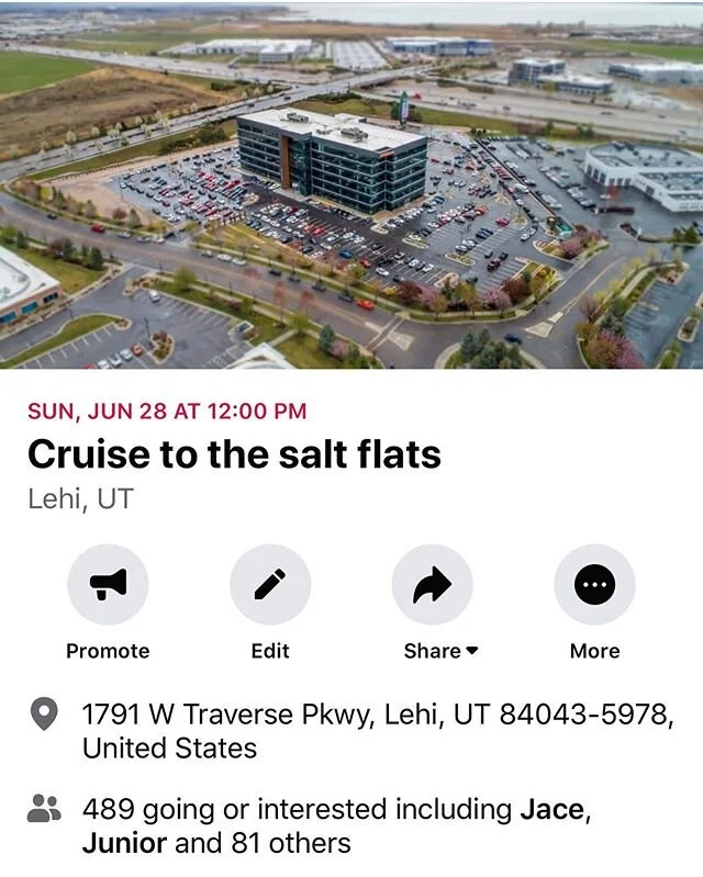 Who&rsquo;s all coming to the car cruise next week?