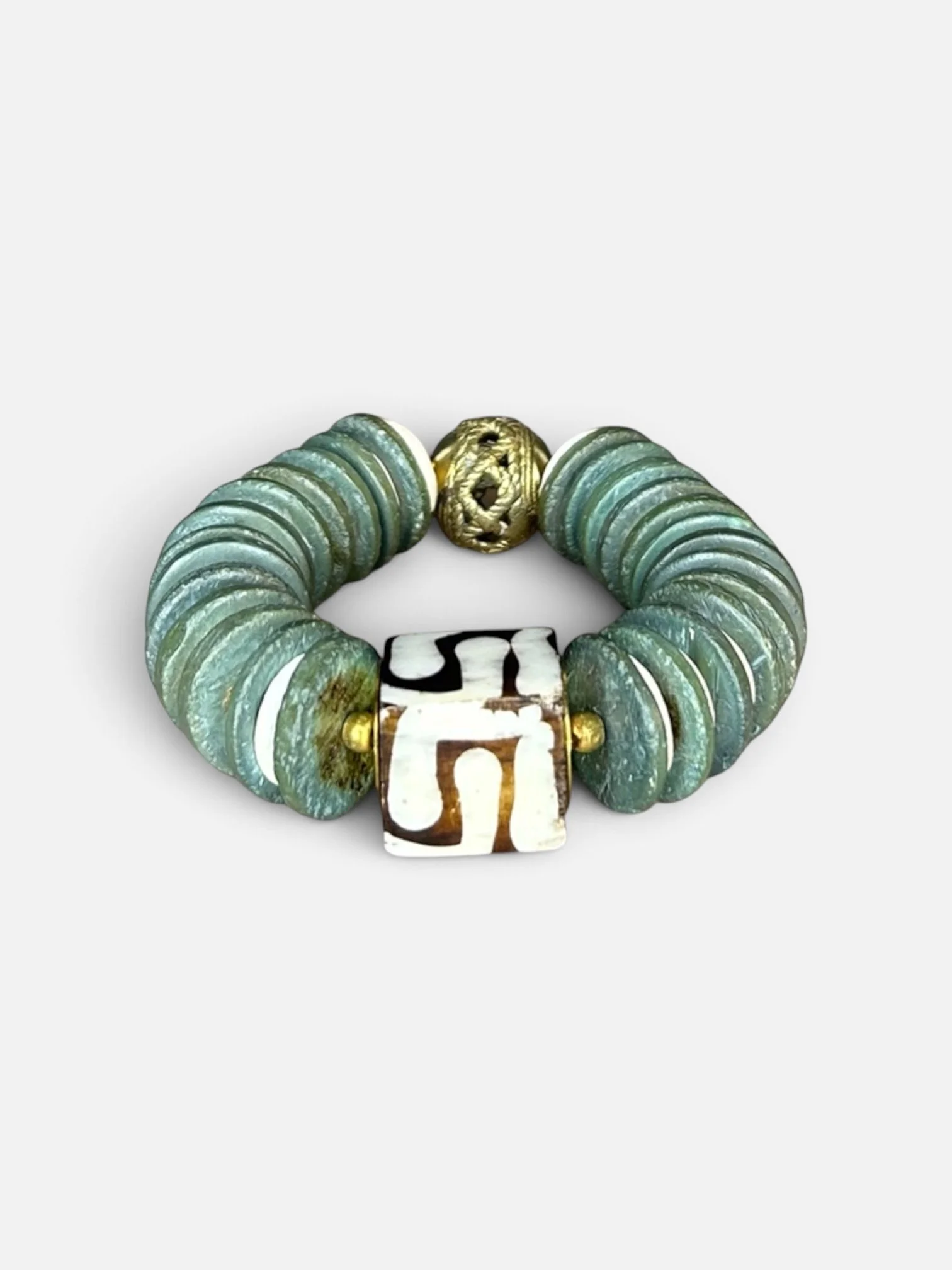 Coconut Shell and/or Natural Wood Bracelet