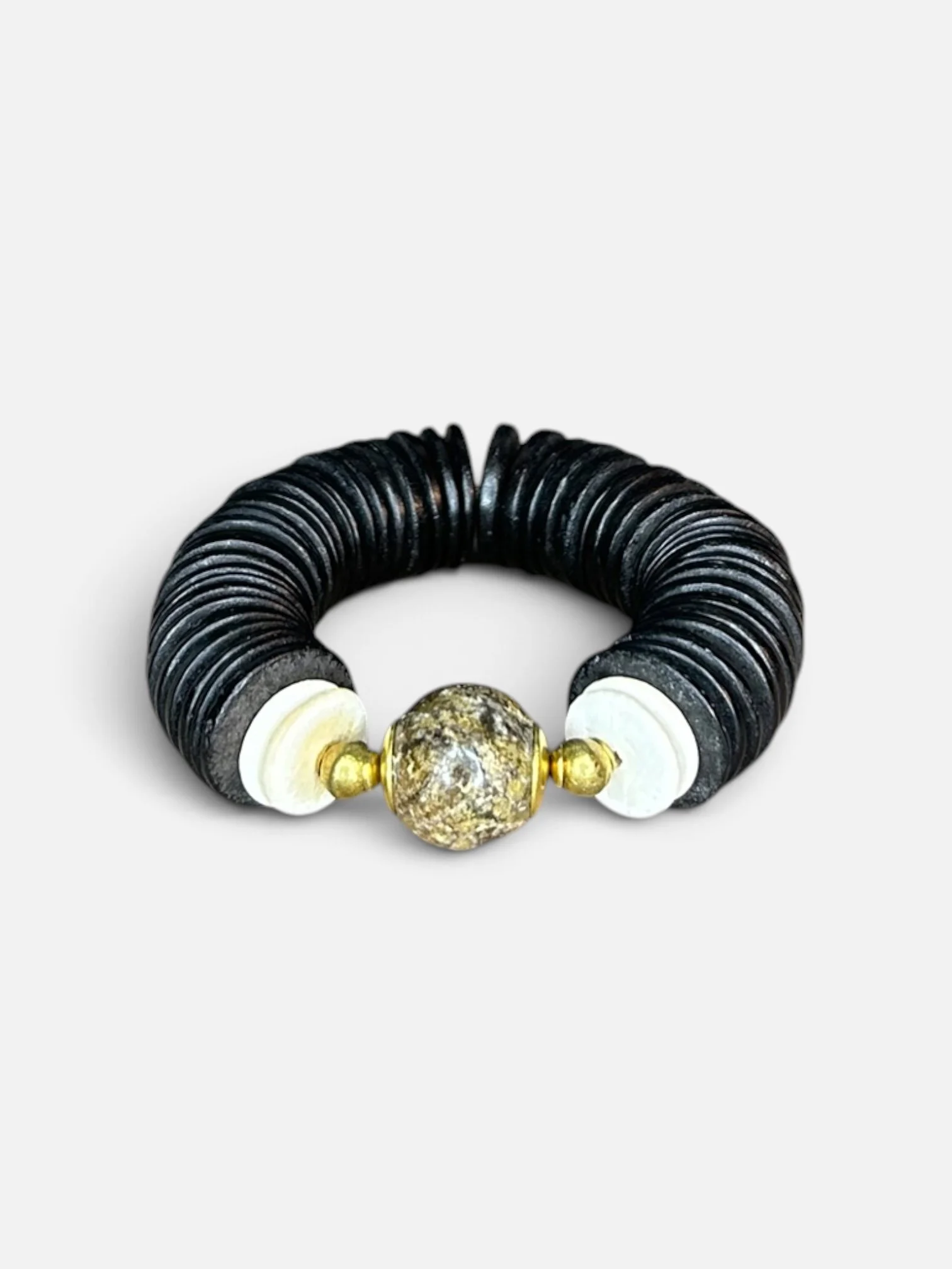 Coconut Shell and/or Natural Wood Bracelet