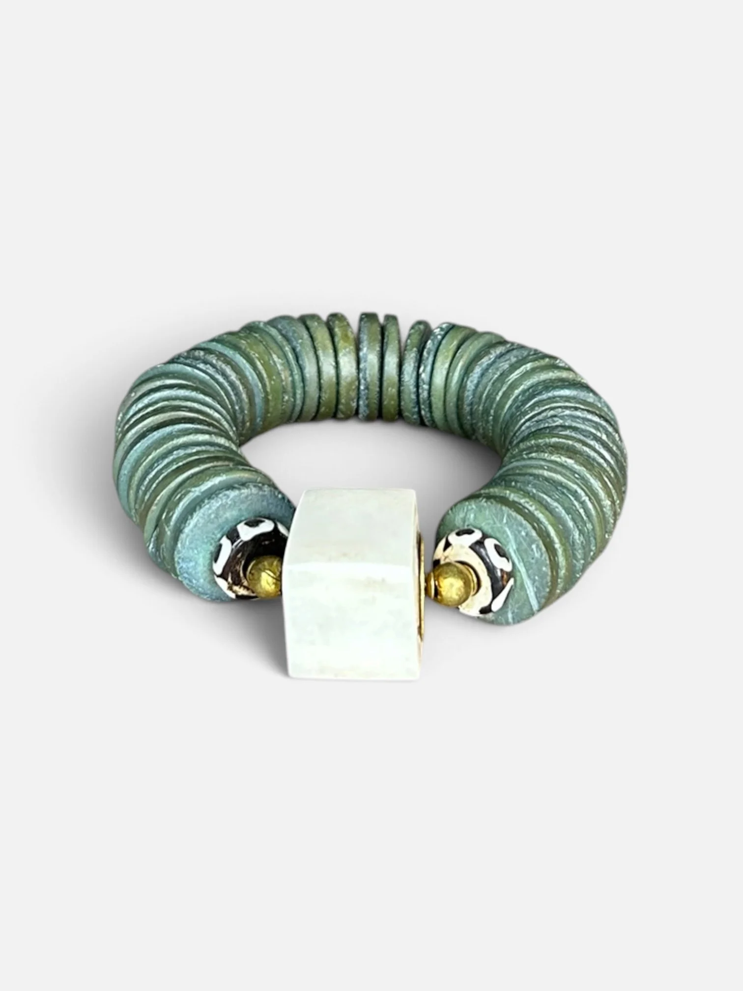 Coconut Shell and/or Natural Wood Bracelet