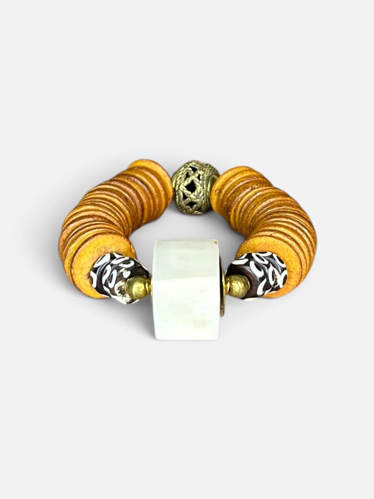 Coconut Shell and/or Natural Wood Bracelet