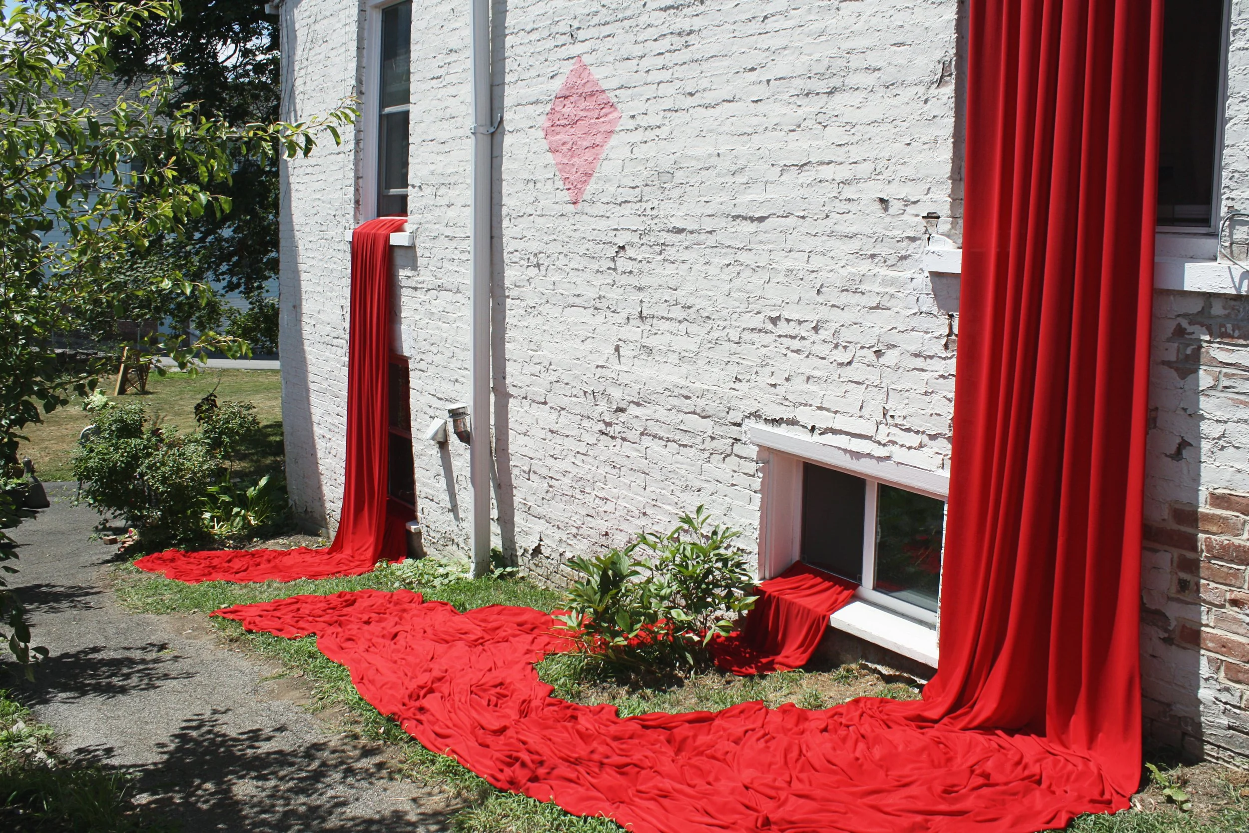 Bleeding House | Interventions 5, Hudson, NY