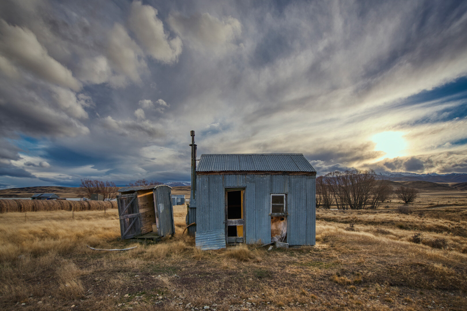 Falls Dam - Fishing huts #2