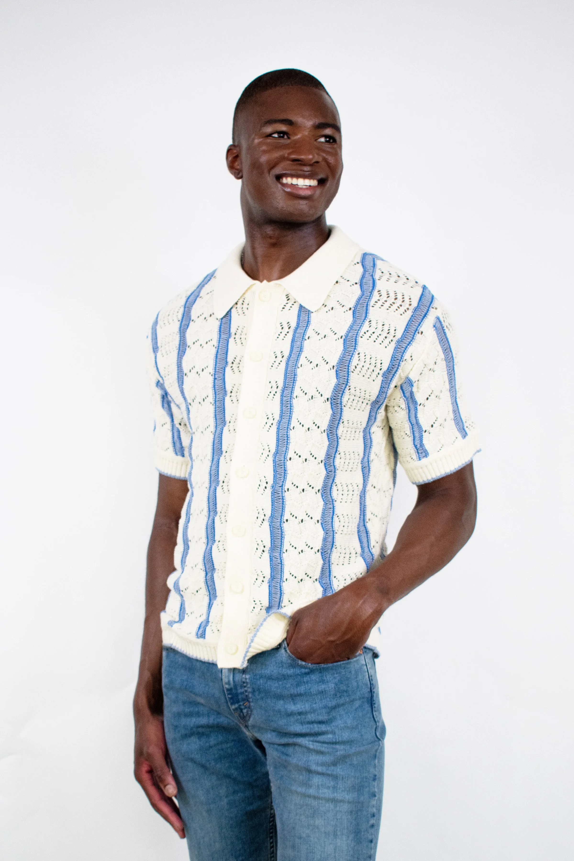 MENS NOVELTY STITCH BUTTONDOWN