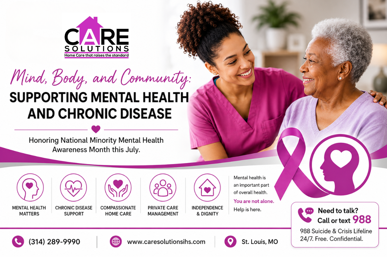 Minority Mental Health Awareness Month: Understanding the Connection Between Mental Health and Chronic Disease