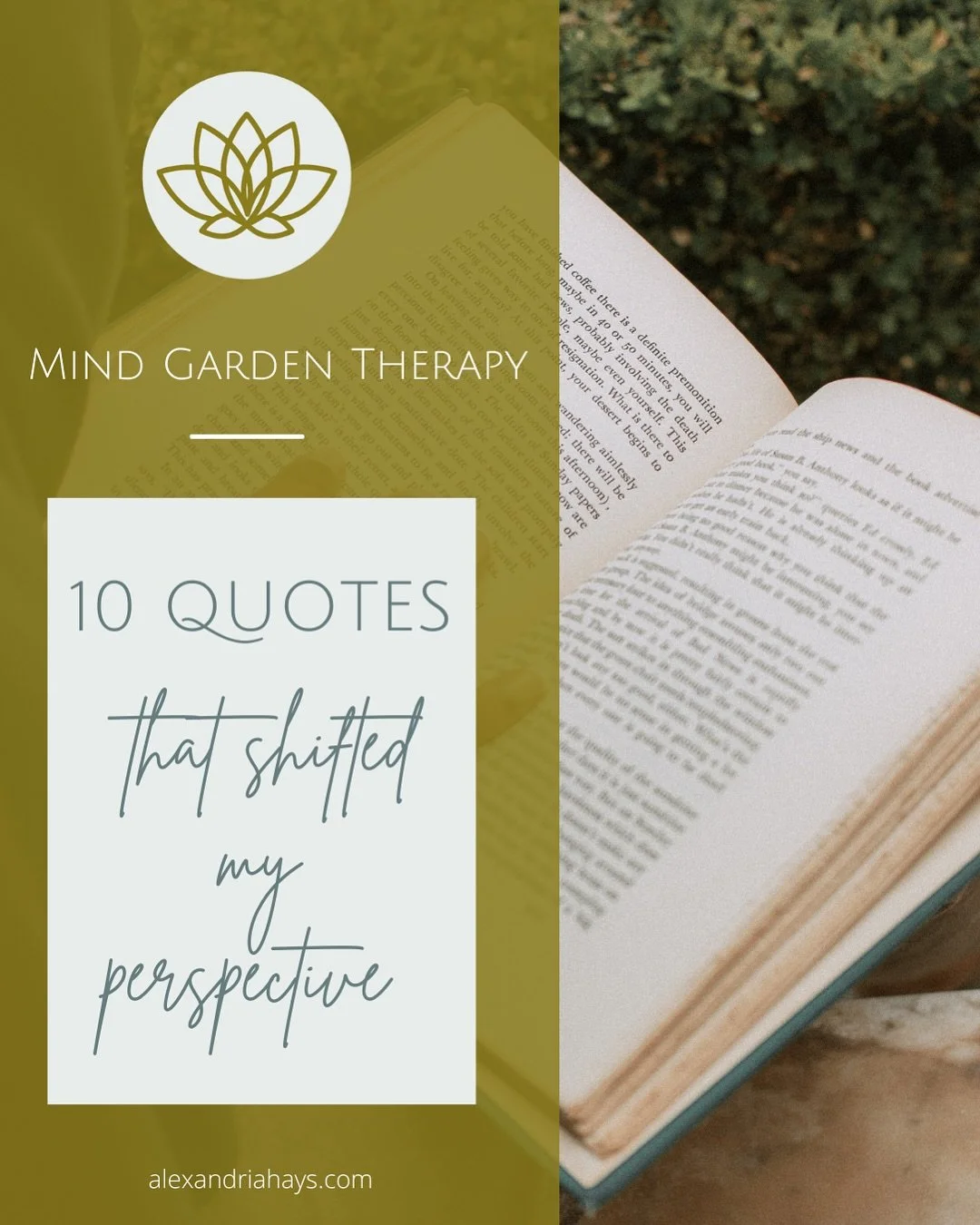 Sometimes, it only takes a few words to shift the way we see the world 🌎💫

#mentalhealth #therapyquotes #mindgarden #counseling #psychology