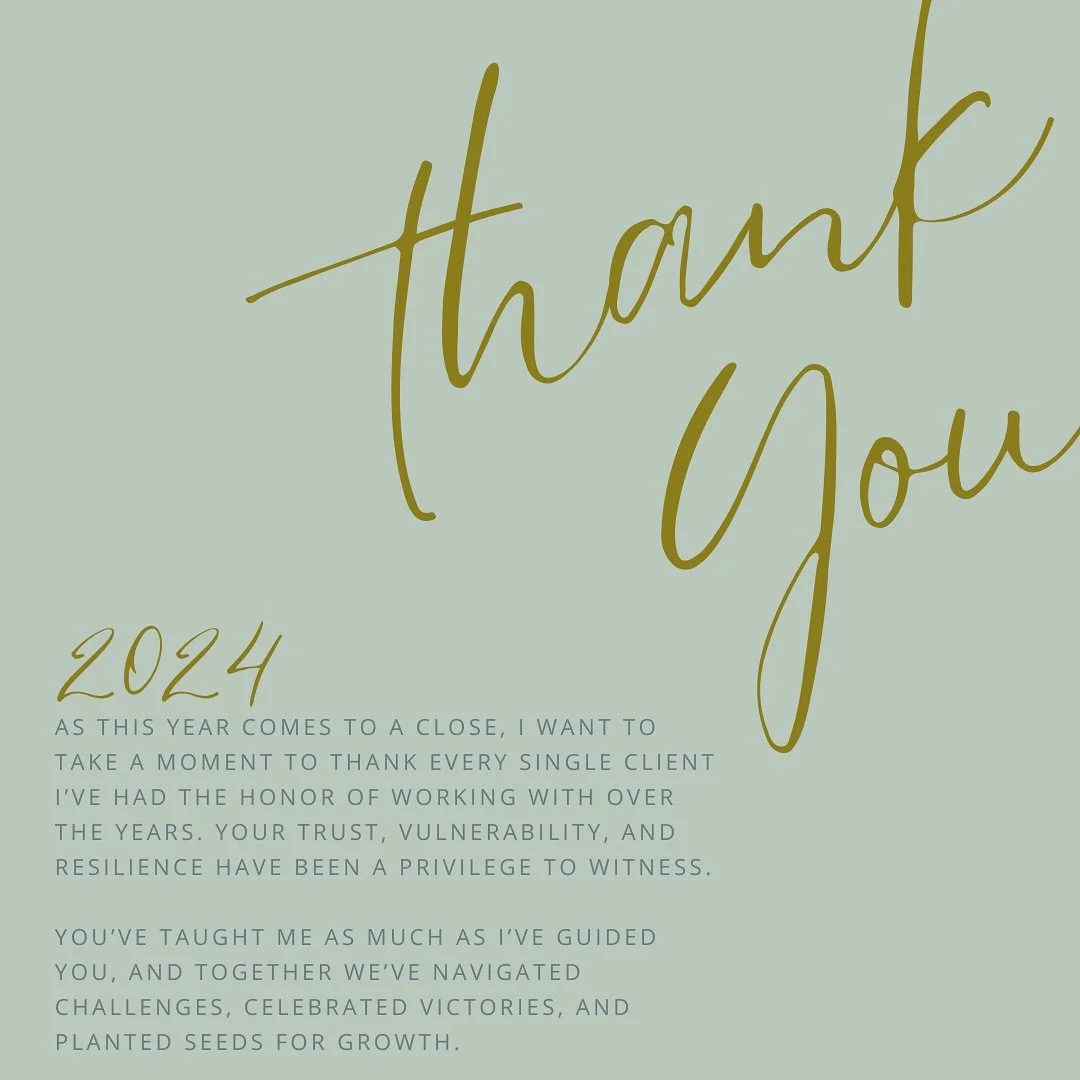 Hellooooo 2025👋🏽 

As excited as I am for what&rsquo;s to come this year I&rsquo;d like to take a moment to thank all of my amazing clients! It is a huge honor to be a part of your healing journey &amp; I&rsquo;m forever grateful to be trusted to s