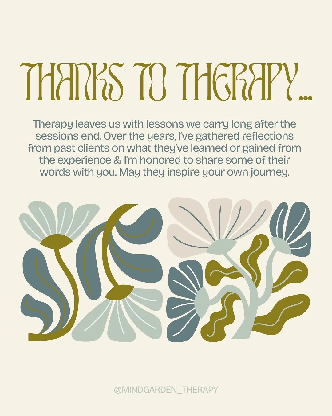 An old supervisor of mine had this ritual: every time we finished supervision, he asked us to write down one thing we learned, gained, or took away from the experience.

That really stuck with me.

So when I started my own practice in 2019, I carried