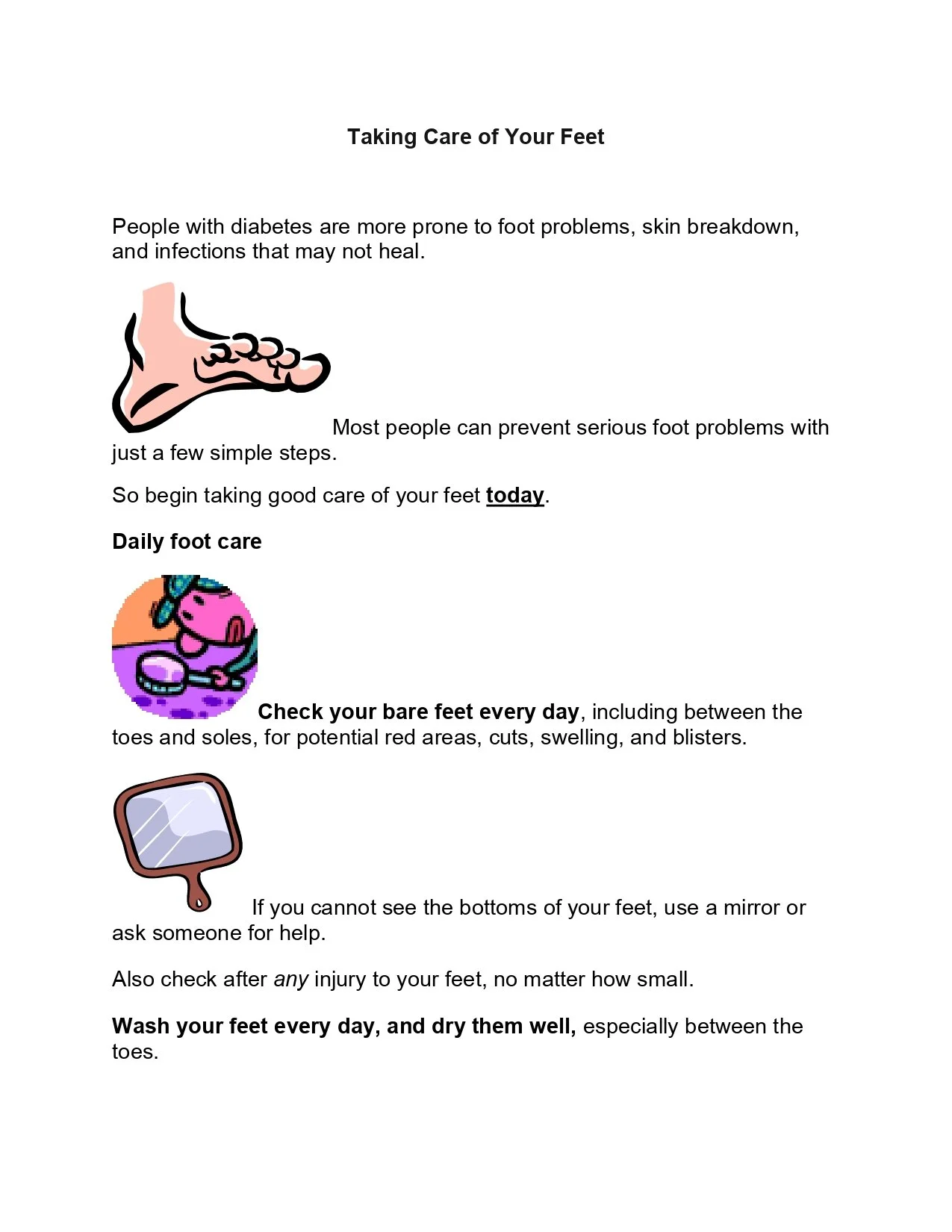 Diabetic Foot Care Guide — VirtualKare