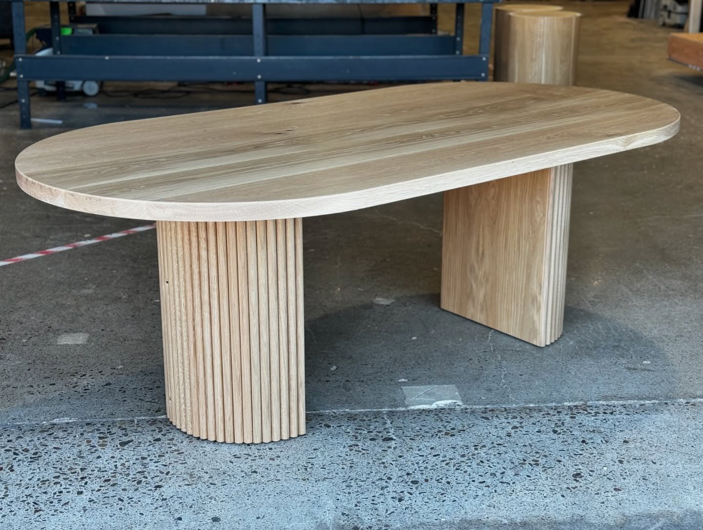 Another beautiful oak table we just finished up.
This variation of our &lsquo;Sicily&rsquo; table style features half circle bases. With natural satin finish.
Dimensions- 84x43&rdquo;x30&rdquo;
&mdash;&mdash;&mdash;
@kiwiwoodshop visit or website or 