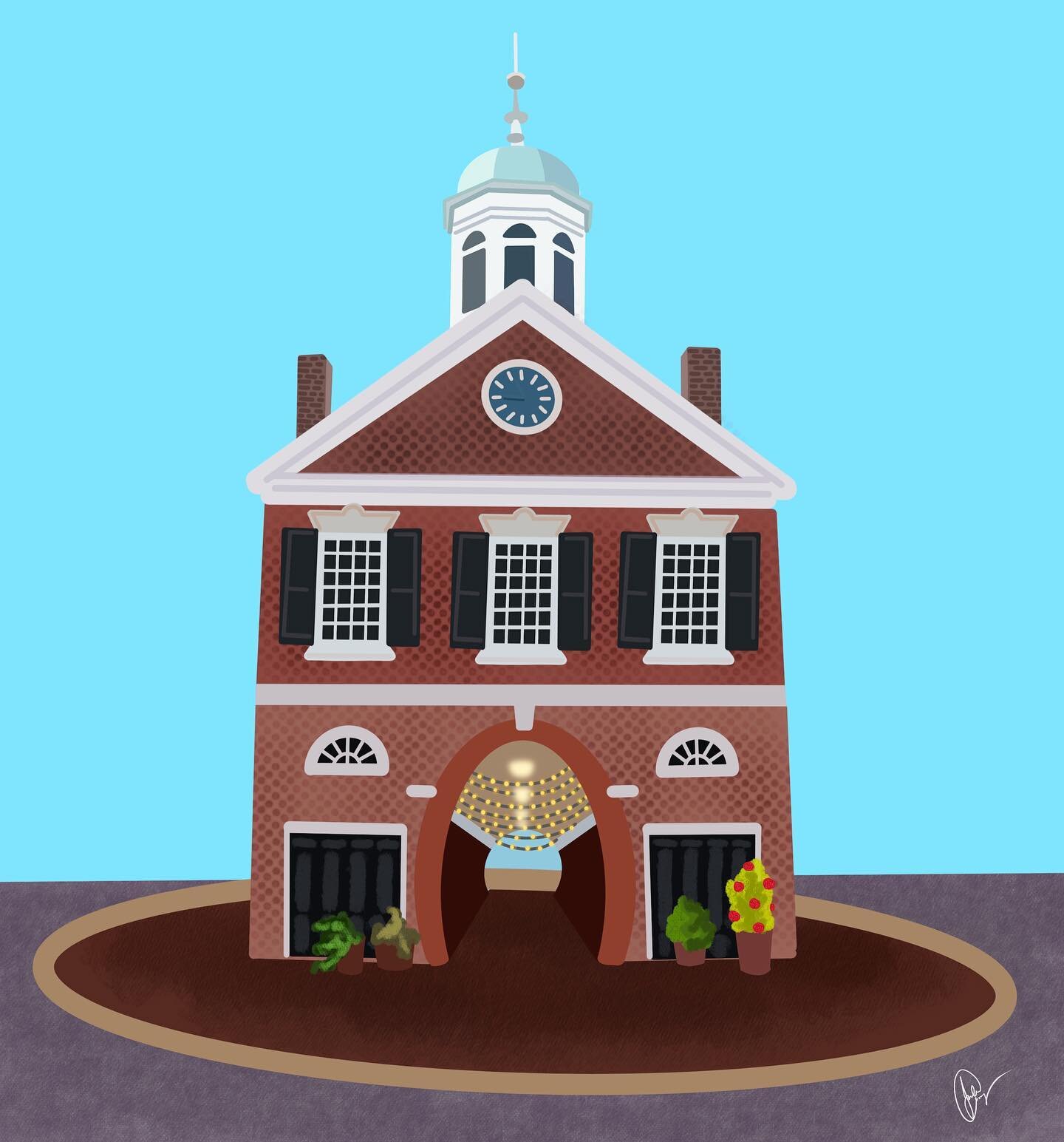 Philly shambles commission for @julietjulsv ☺️