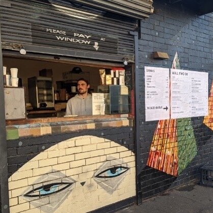 Come say hi to Tim and order get a sanga off the new paste up menu 🥪 @timowfy