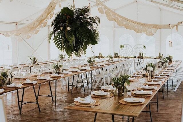 Tropical vibes at @terara_riverside_gardens by @heartandtimber and @piccoloandpoppi 📷 @katstanleyphotography