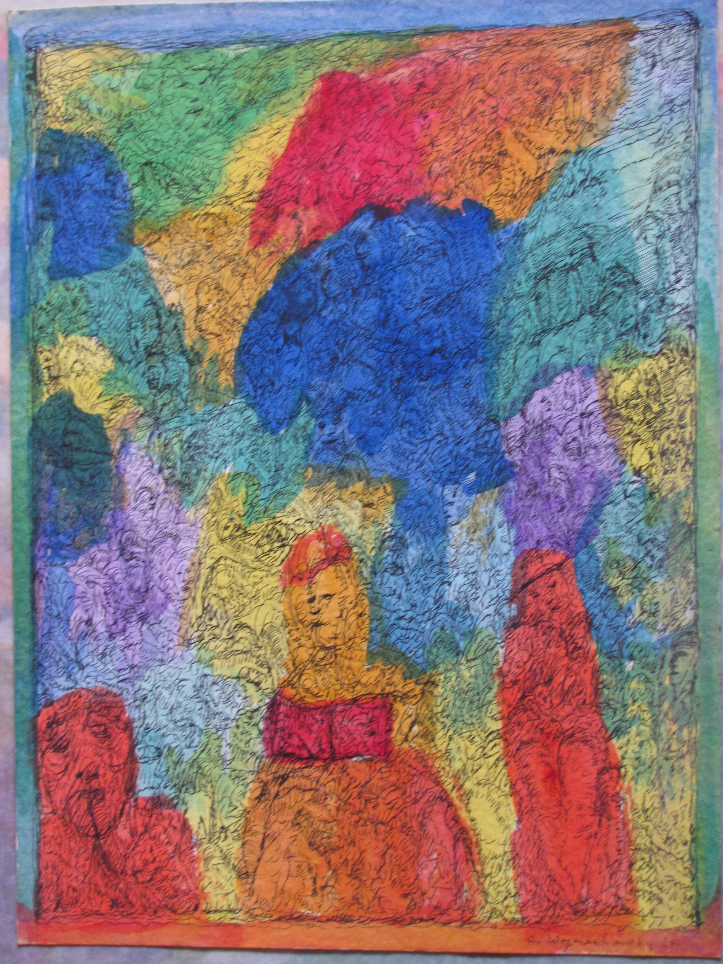 aw0548  14¾ x 11 in. 1964