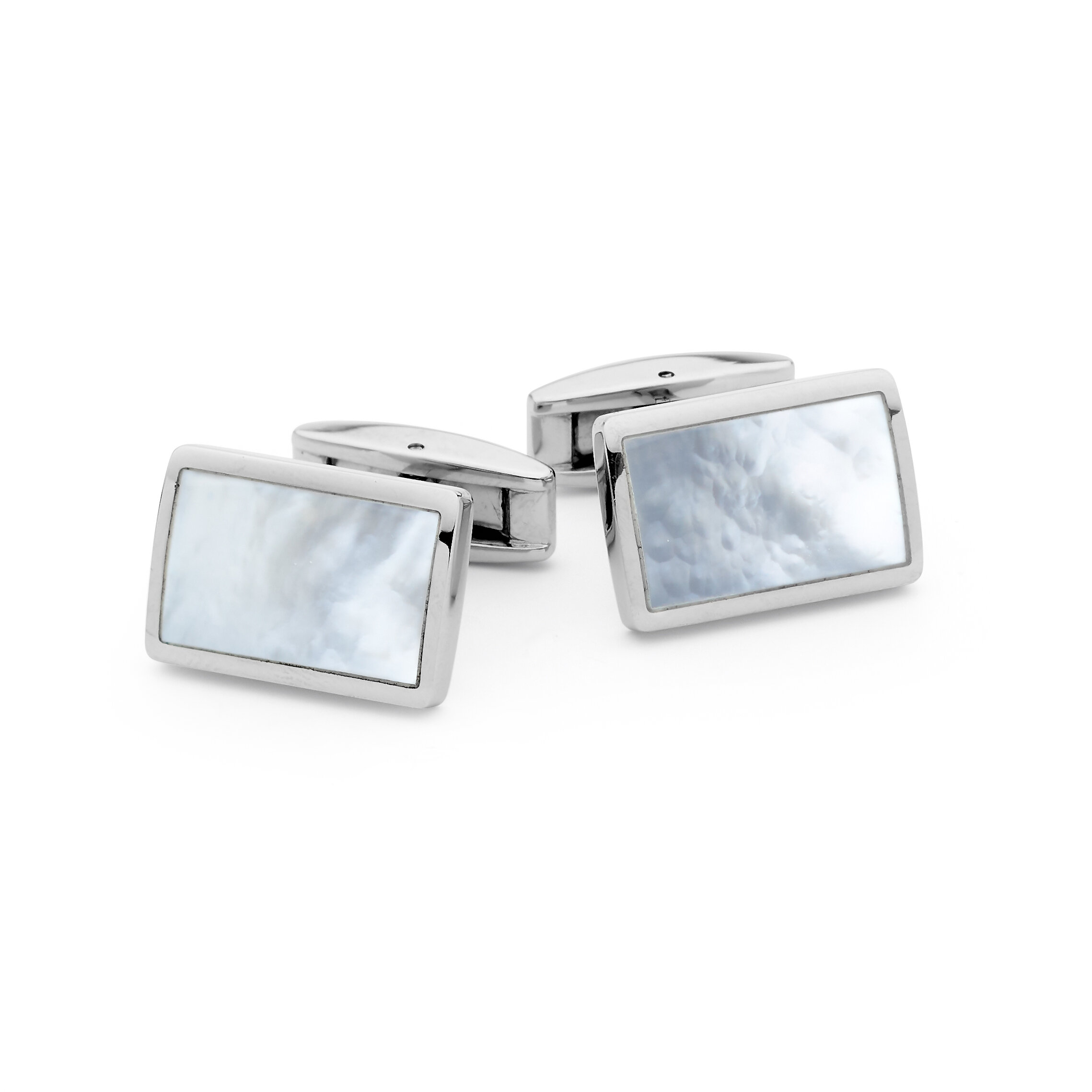 Allure - White Mother of Pearl Cufflinks