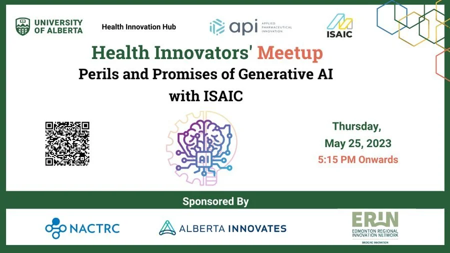 Health Innovators' Meetup: Perils and Promises of Generative AI: with ISAIC