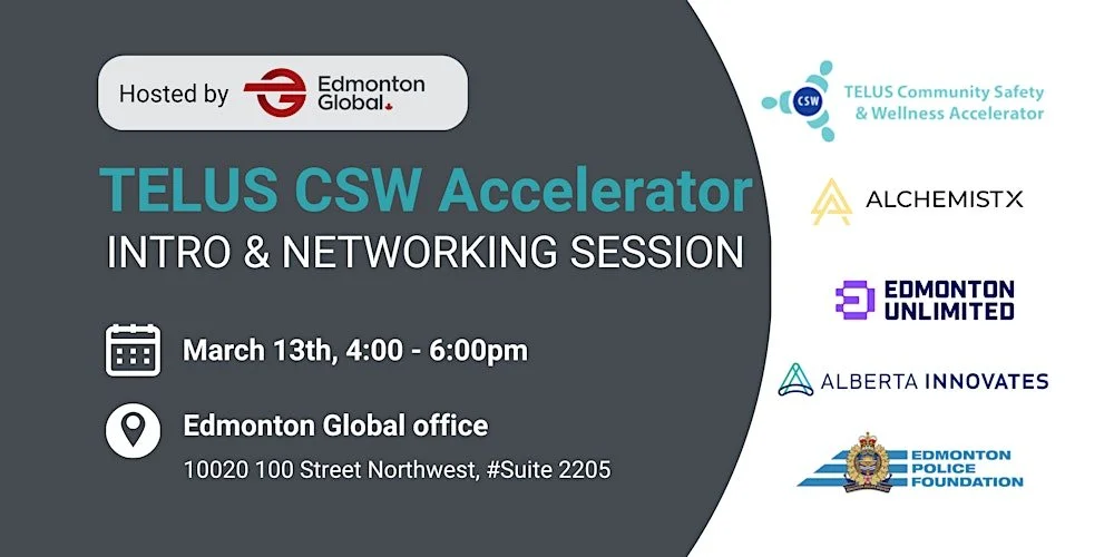 TELUS CSW Accelerator Intro to Cohort #5 &amp; Networking Session