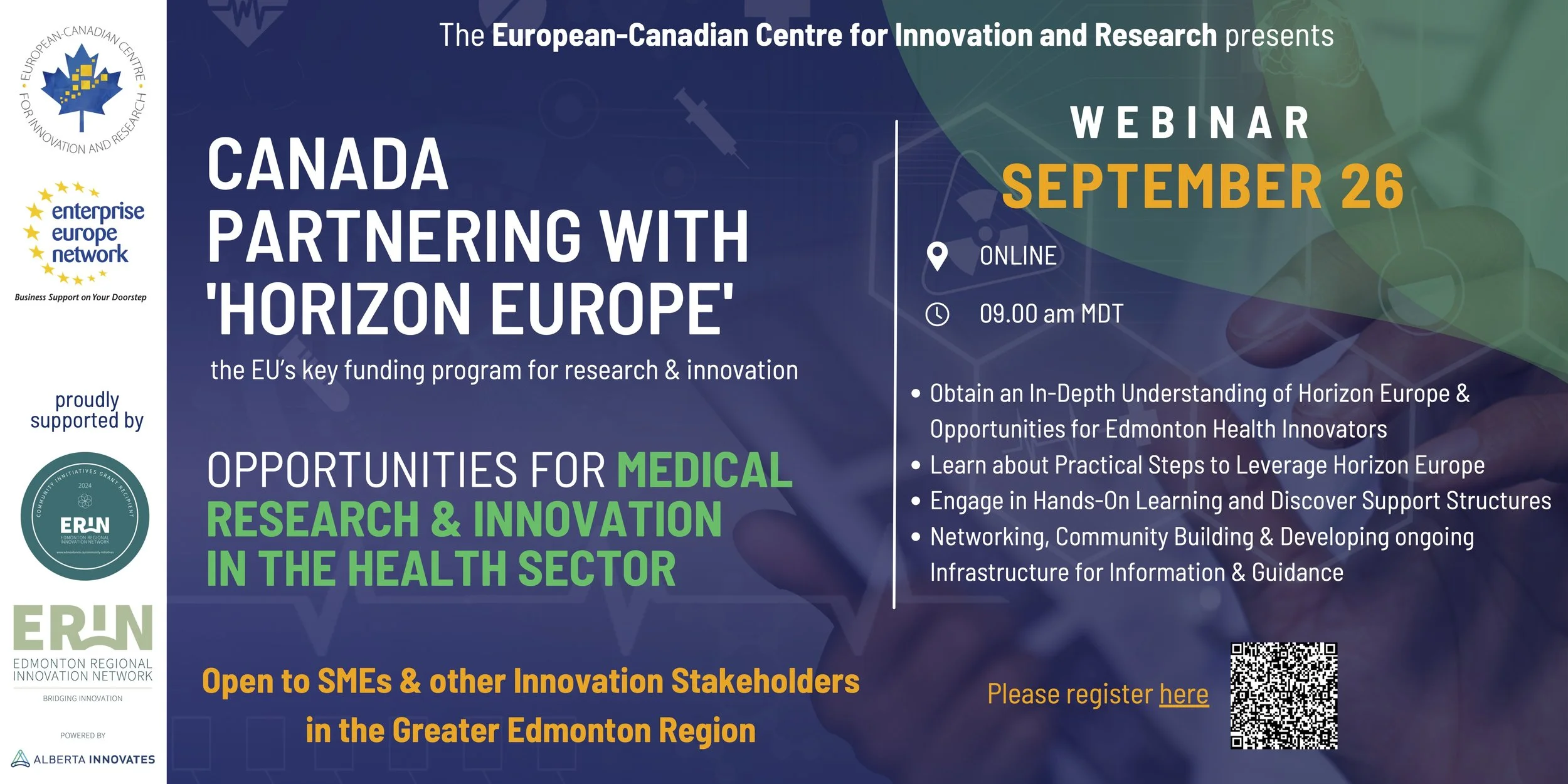 ECCIR’s Horizon Europe Webinar: The Journey Continues - Building Networks, Community, and Infrastructure