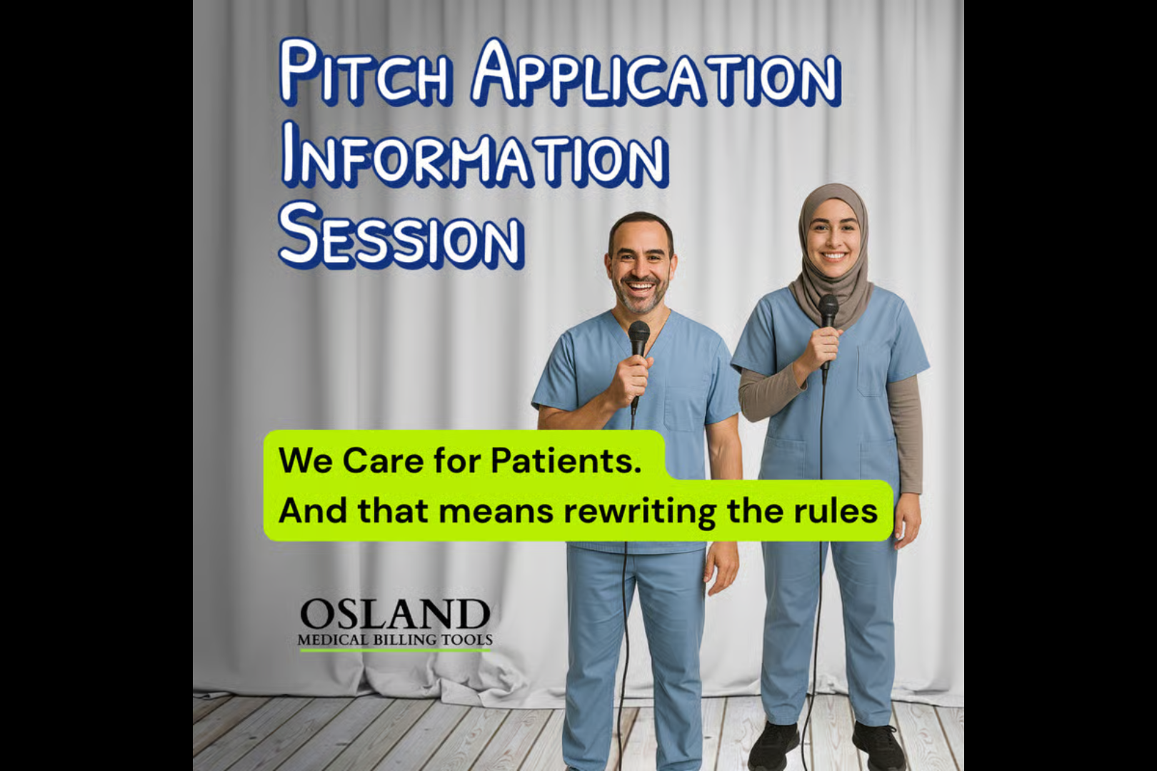 We Care For Patients - Pitch Application Information Session