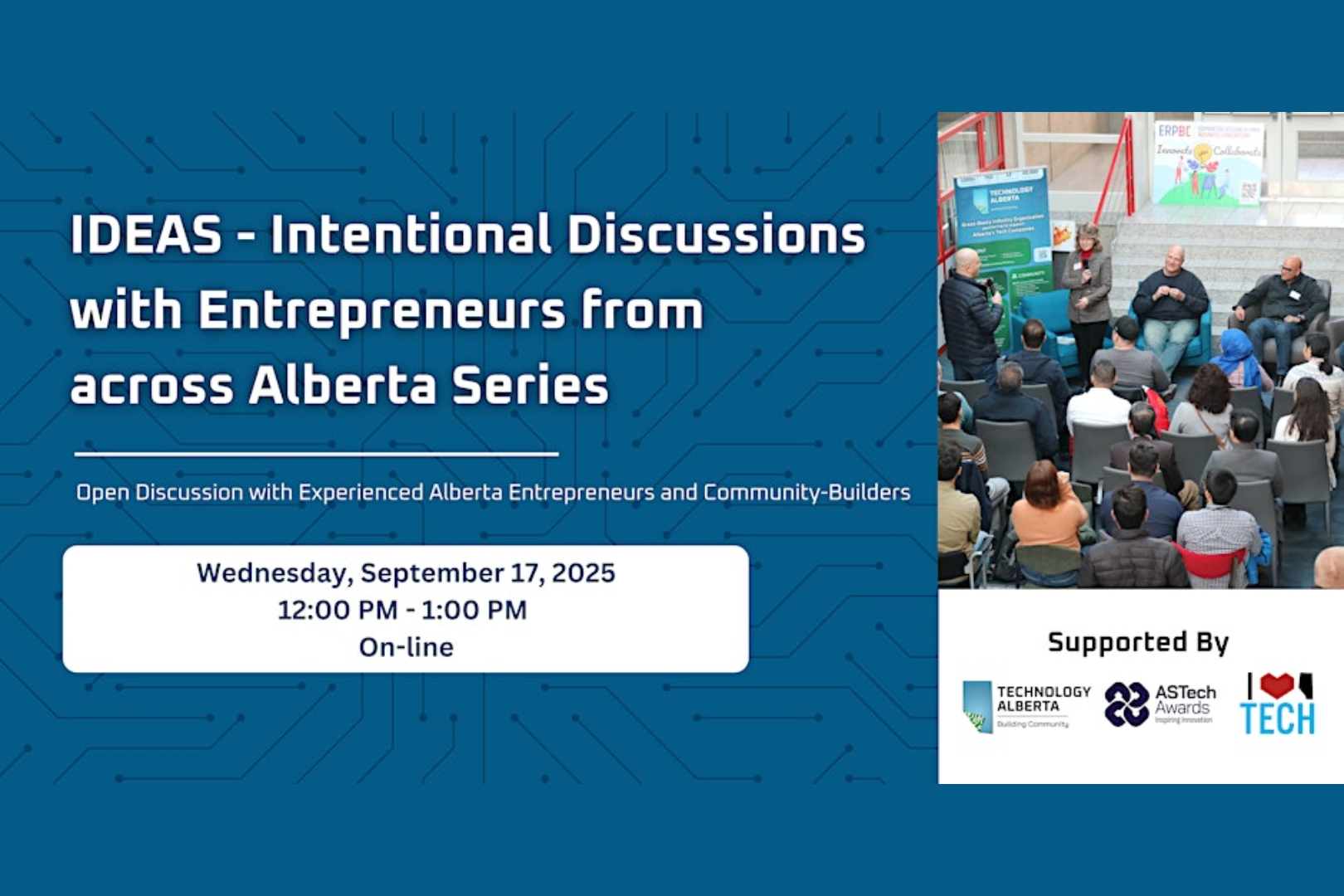 Intentional Discussions with Entrepreneurs from across Alberta Series