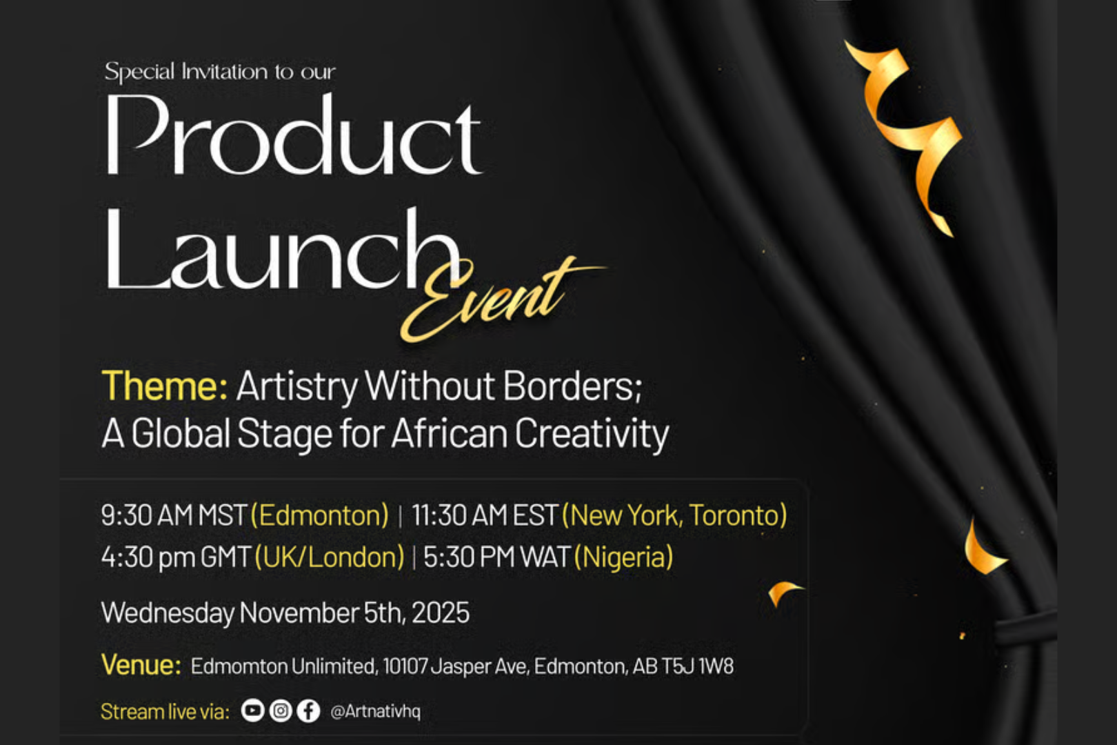 ArtNativ Launch Event