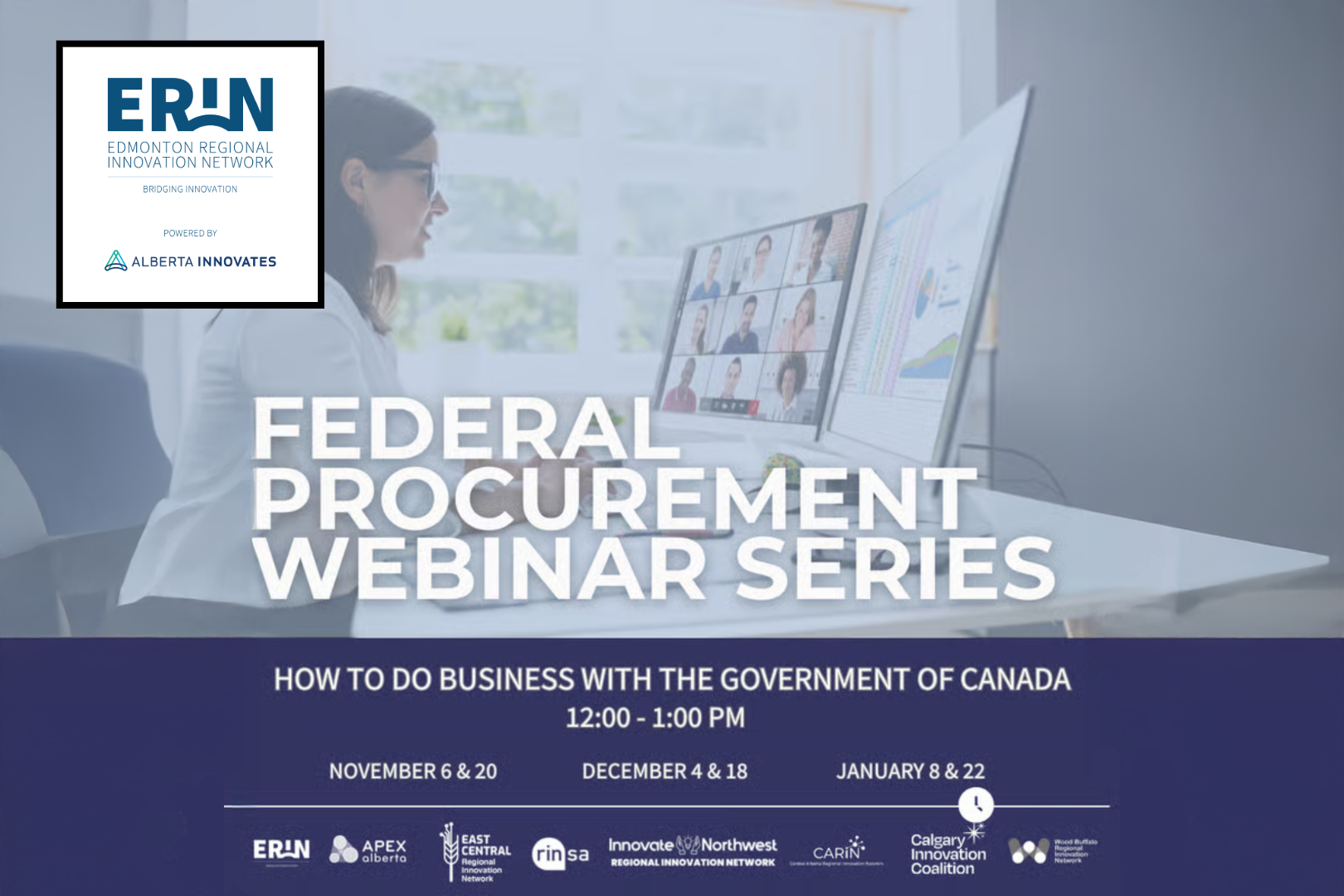 Bidding on Opportunities webinar starting tomorrow at noon!
