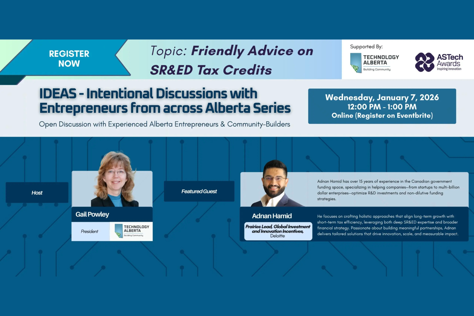 IDEAS Webinar 6: Friendly Advice on SR&amp;ED